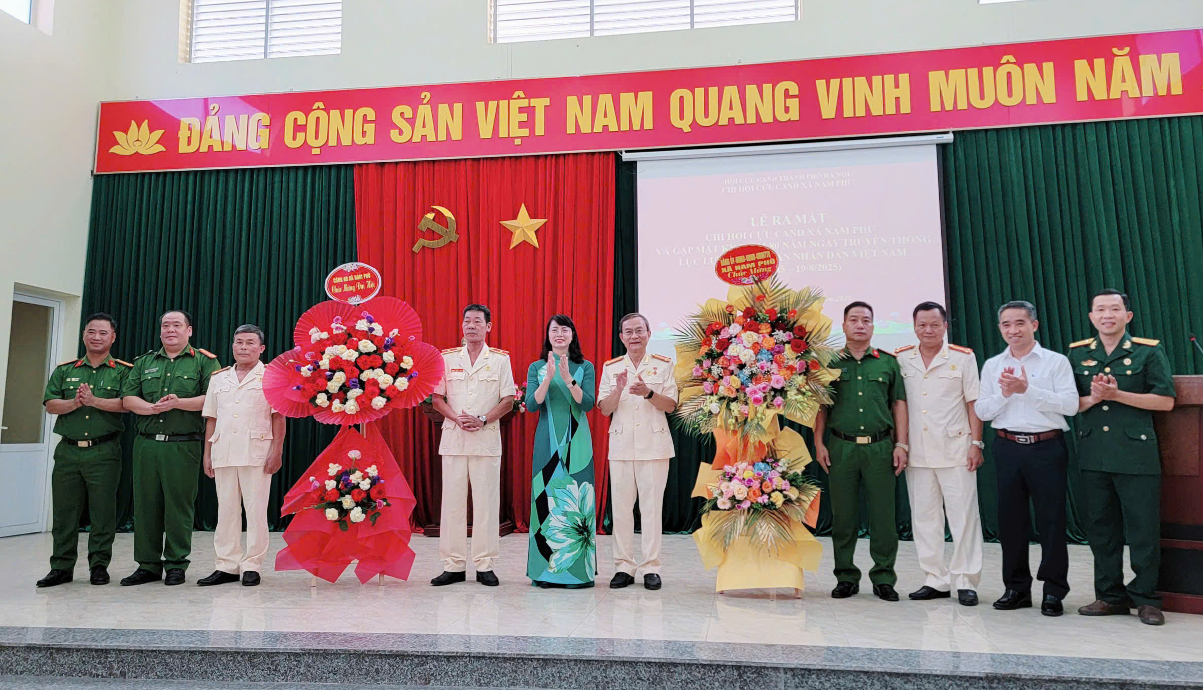Ra mắt Chi hội Cựu Công an nhân dân xã Nam Phù: Phát huy truyền thống, lan tỏa niềm tin và trách nhiệm với cộng đồng