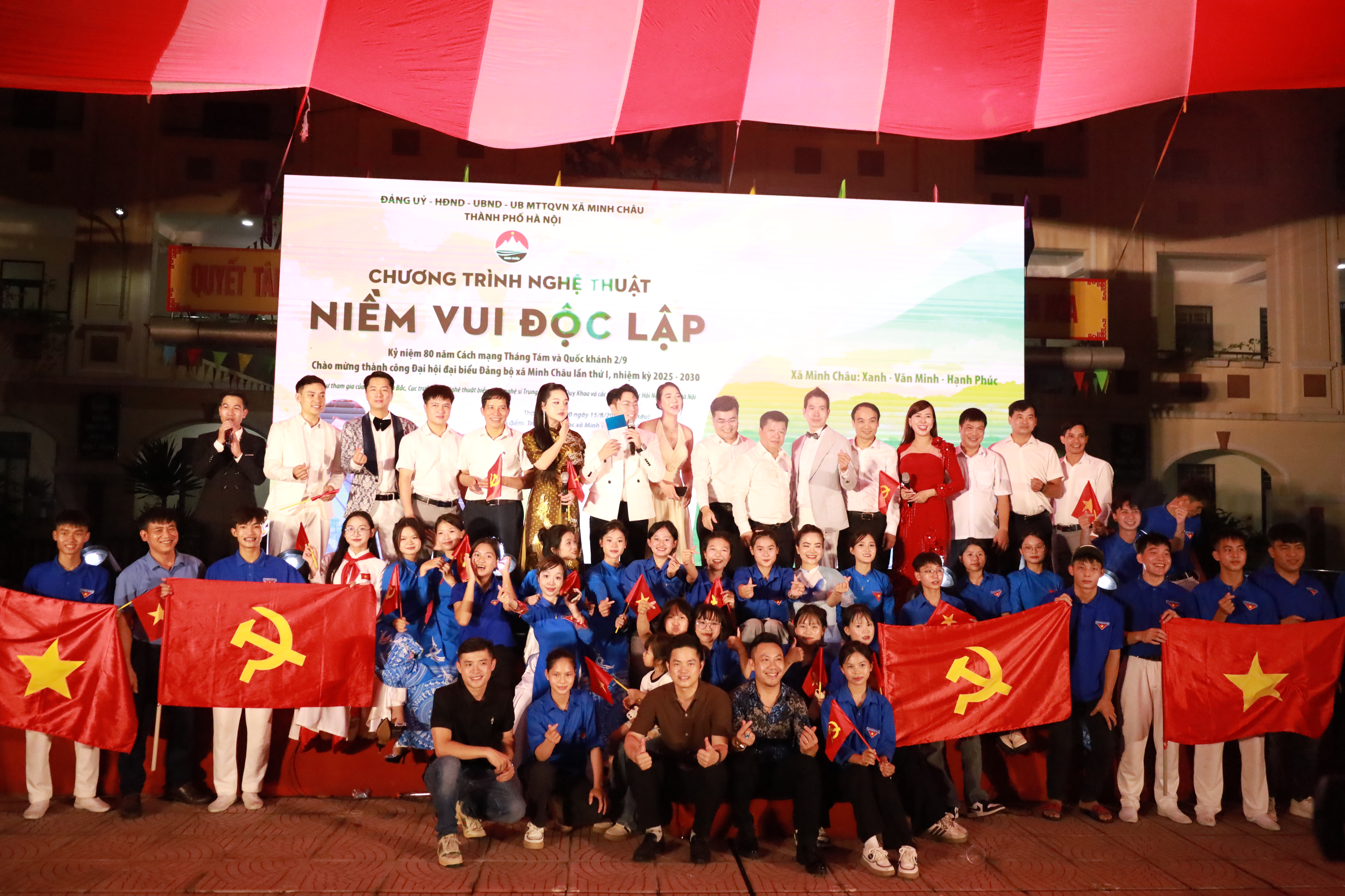 Xã Minh Châu rộn ràng chương trình văn hóa - nghệ thuật “Niềm vui Độc lập”: Lan tỏa nghĩa tình, khơi dậy khát vọng vươn lên