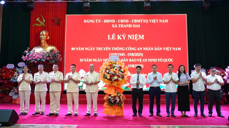 Xã Thanh Oai: Khẳng định bản lĩnh lực lượng Công an nhân dân trong thời kỳ mới