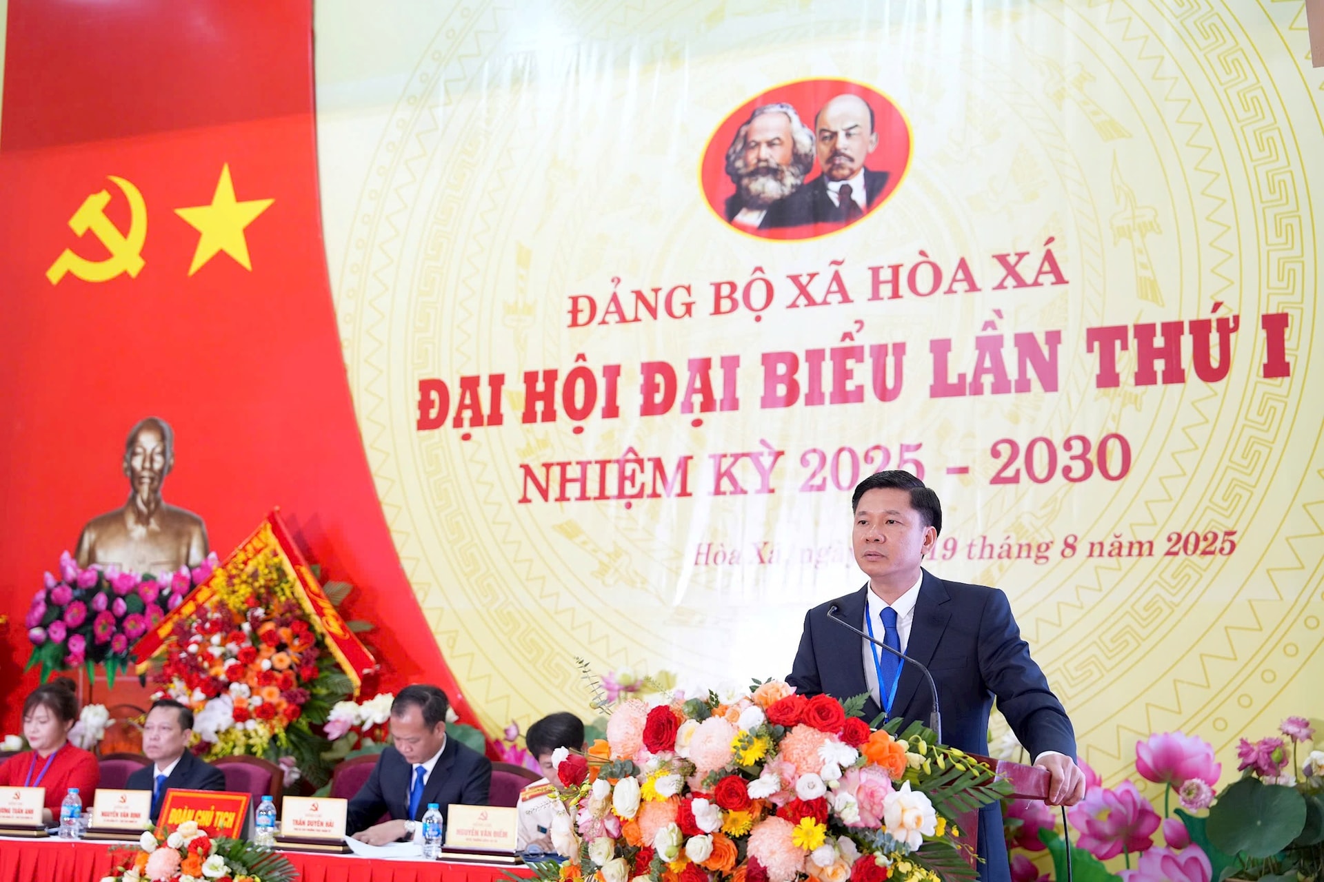 Đại hội đại biểu Đảng bộ xã Hòa Xá lần thứ I, nhiệm kỳ 2025-2030: Hướng tới xây dựng xã xanh - thông minh - bền vững