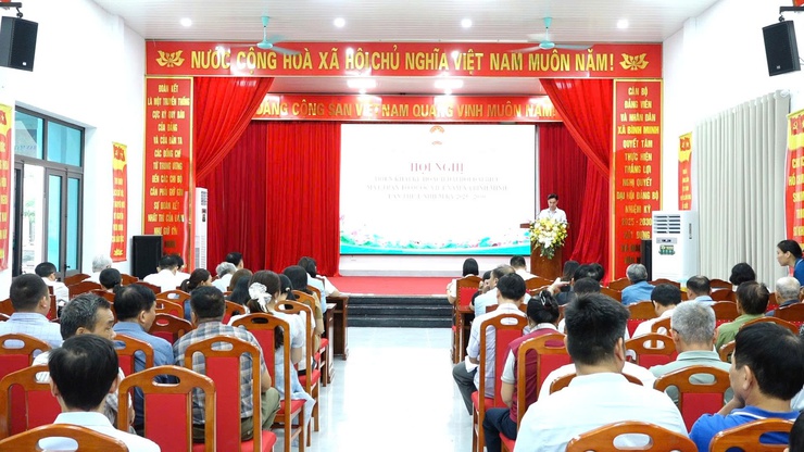 Xã Bình Minh triển khai công tác chuẩn bị Đại hội đại biểu MTTQ Việt Nam xã nhiệm kỳ 2025-2030