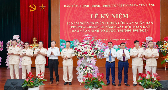 Lực lượng Công an xã Yên Lãng bảo vệ vững chắc an ninh Tổ quốc và trật tự an toàn xã hội ở cơ sở