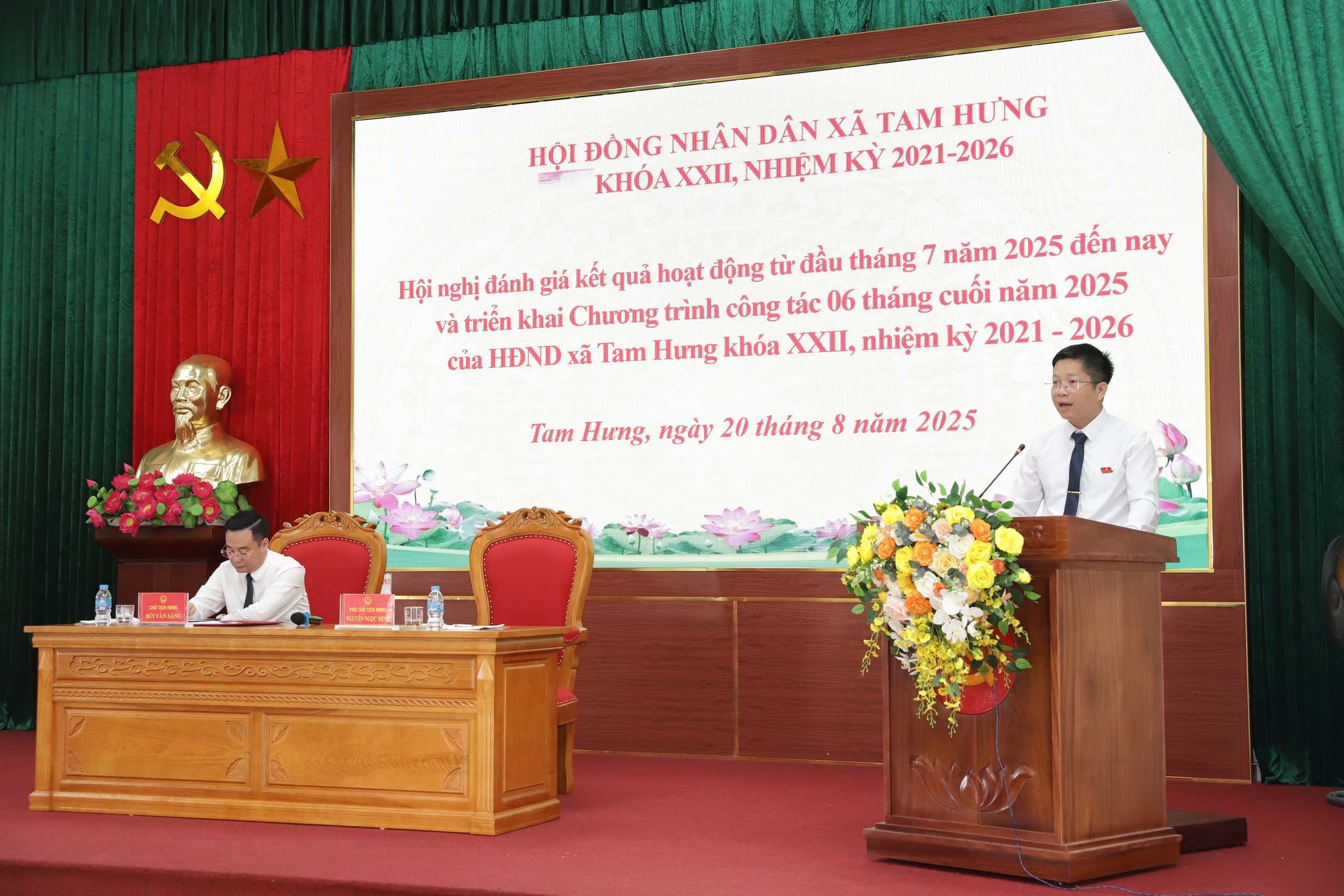 HĐND xã Tam Hưng: Nâng cao hiệu lực, hiệu quả hoạt động trong giai đoạn mới