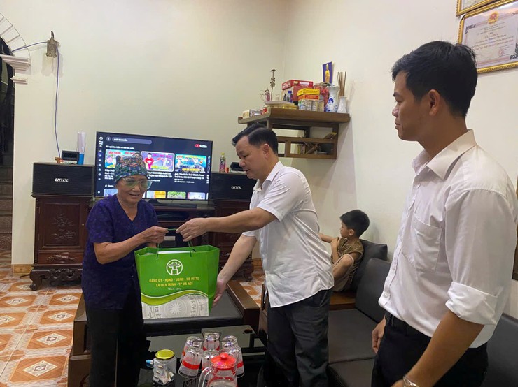 Xã Liên Minh: Tri ân các gia đình chính sách nhân kỷ niệm 80 năm Quốc khánh 2-9