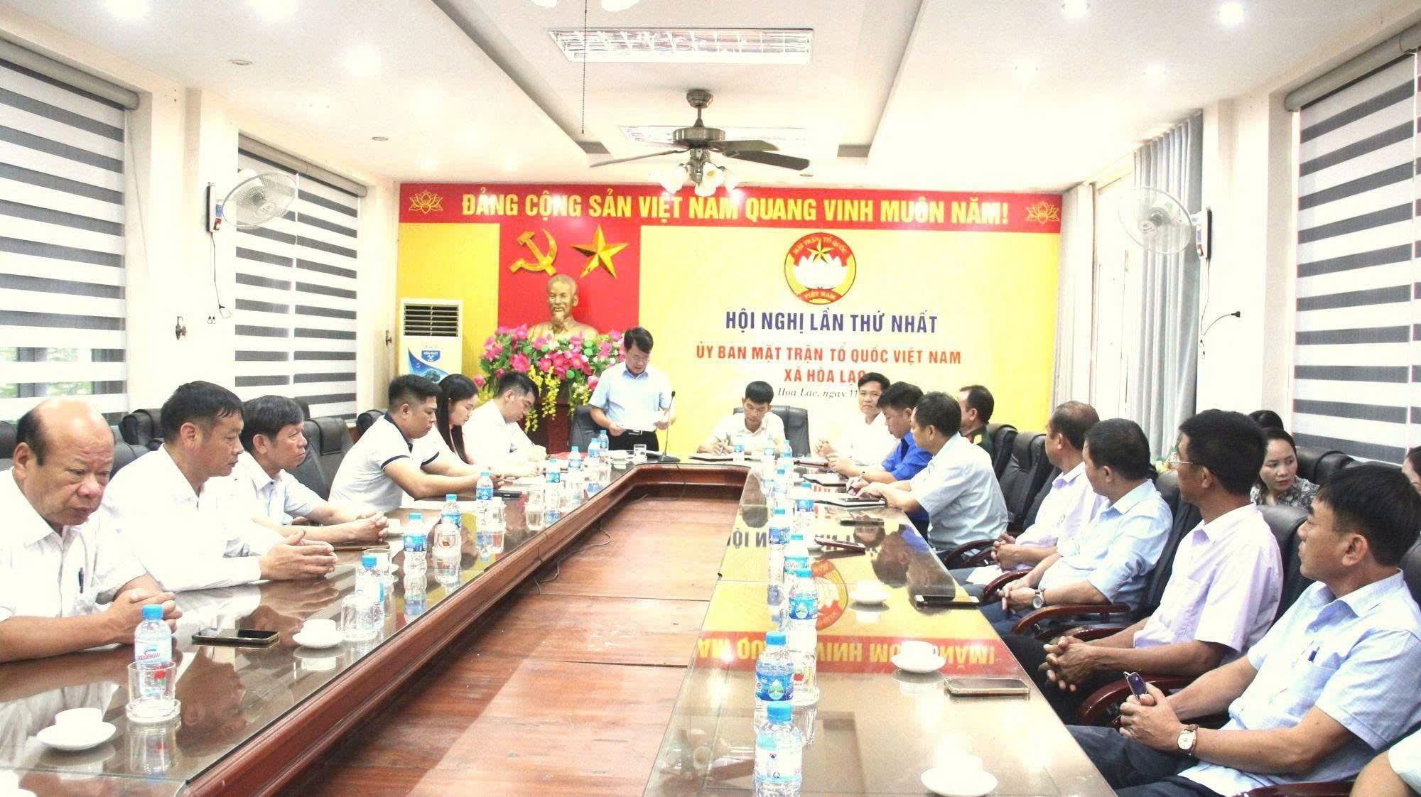 Xã Hòa Lạc kiện toàn Ủy ban MTTQ Việt Nam nhiệm kỳ mới, phát huy vai trò nòng cốt trong xây dựng khối đại đoàn kết toàn dân