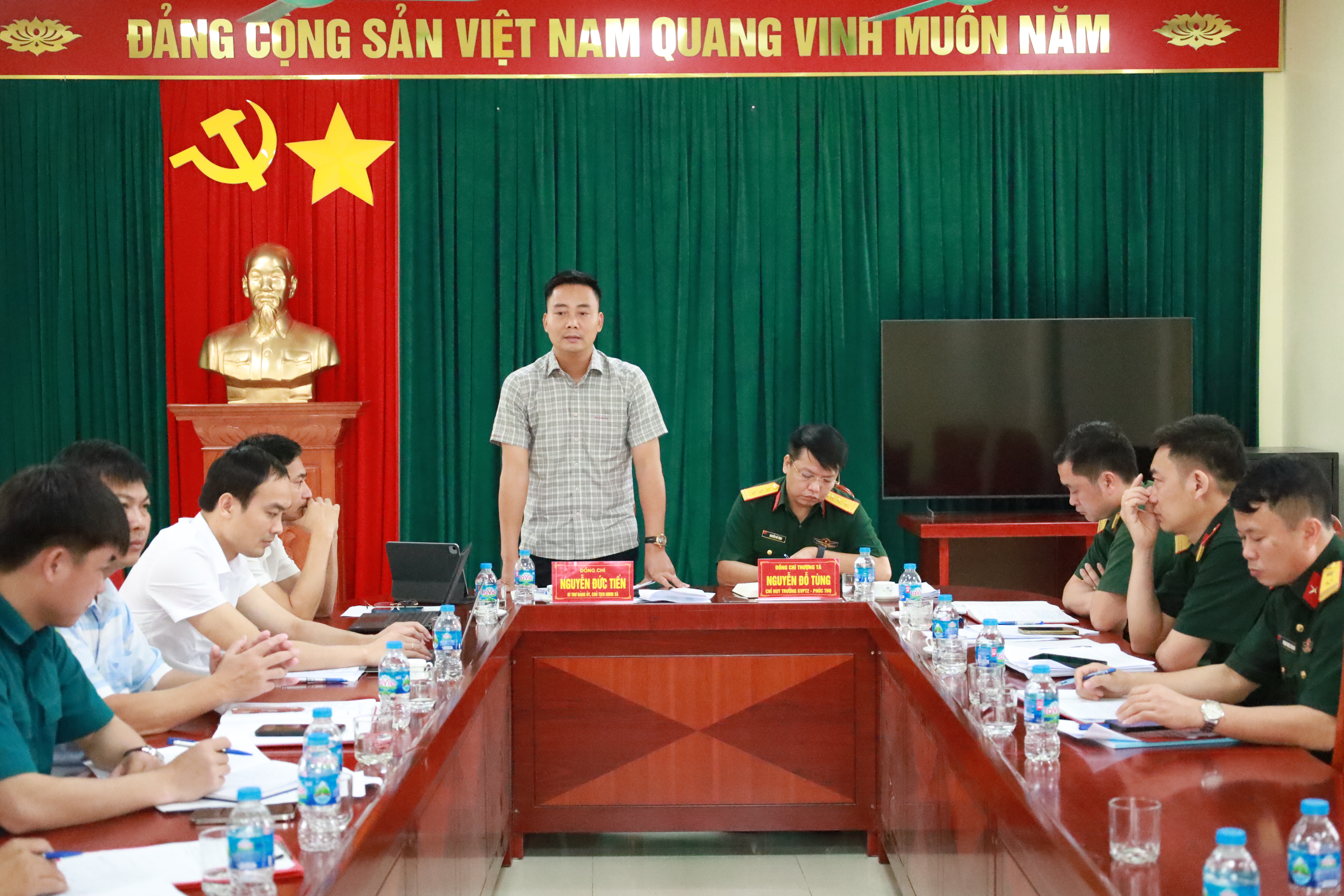 Xã Minh Châu: Giữ vững thế trận quốc phòng toàn dân