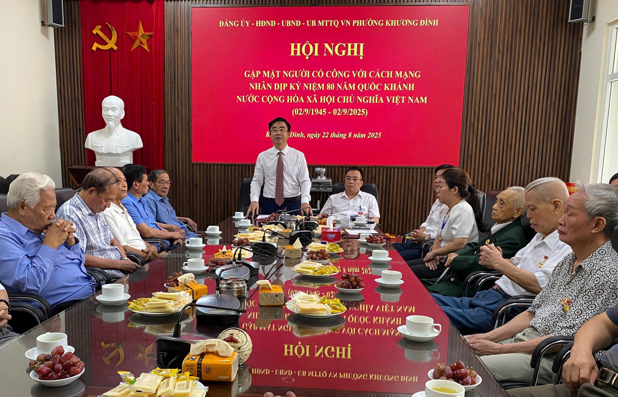 Phường Khương Đình tri ân người có công với cách mạng, phát huy truyền thống anh hùng trong giai đoạn phát triển mới