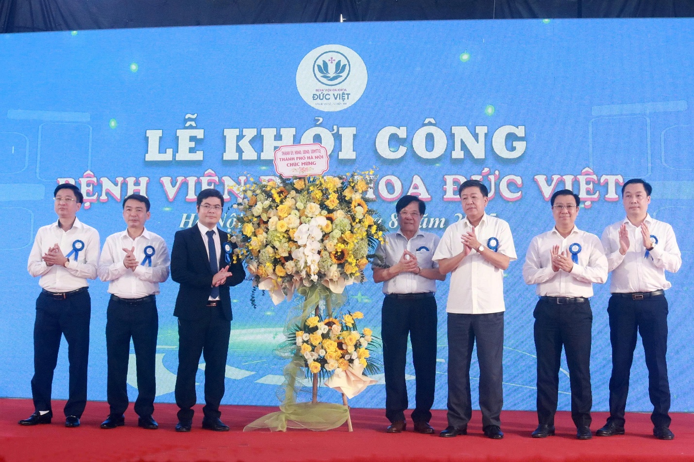 Khởi công Bệnh viện Đa khoa Đức Việt tại xã Xuân Mai: Hướng tới mô hình y học thông minh 4.0