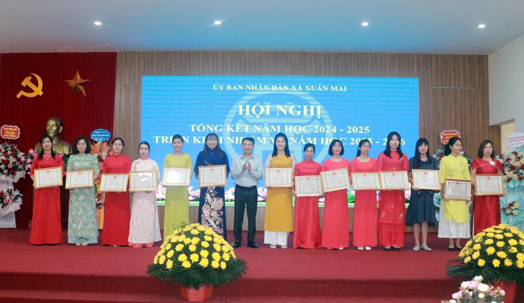 Ngành giáo dục xã Xuân Mai: Vững bước trong năm học mới với khát vọng đổi mới và chuyển đổi số toàn diện