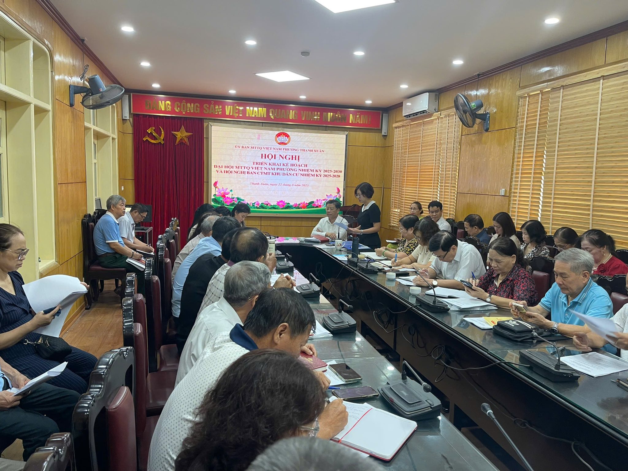 Phường Thanh Xuân chuẩn bị Đại hội MTTQ Việt Nam lần thứ I: Phát huy tinh thần đoàn kết, đồng thuận của nhân dân