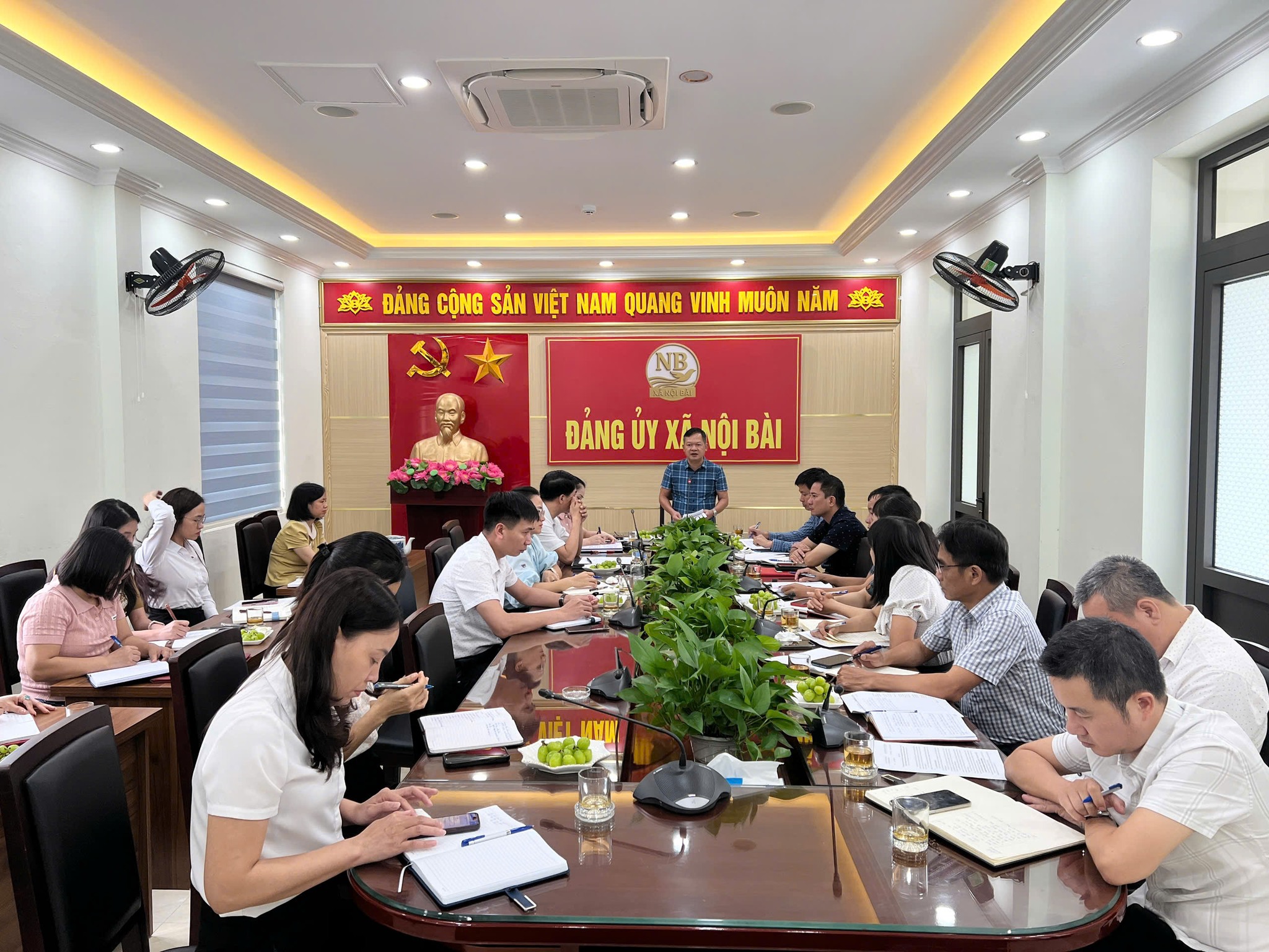 Xã Nội Bài: Nâng cao hiệu quả công tác tham mưu, phục vụ cấp ủy trong giai đoạn mới