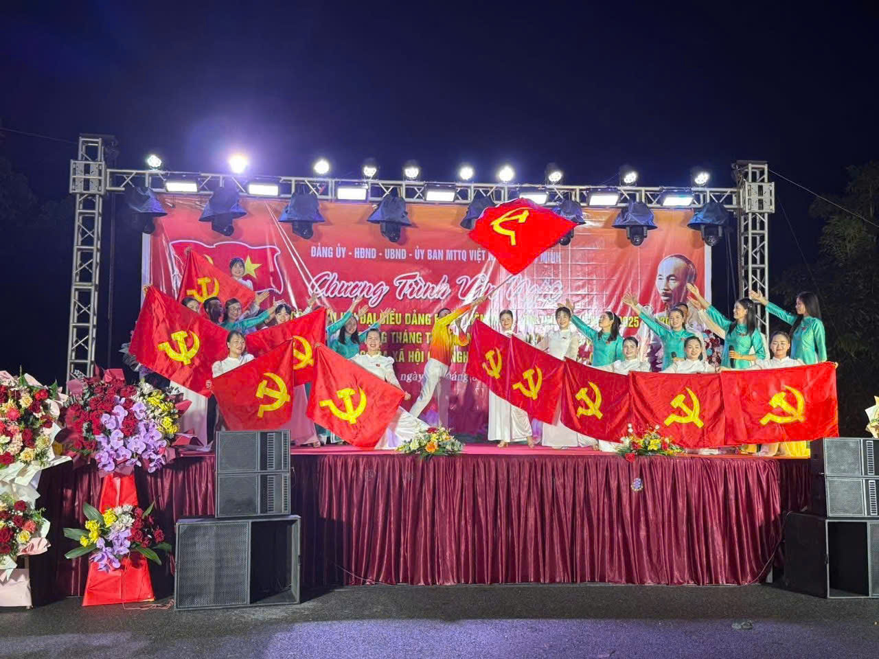 Xã Liên Minh sôi nổi hoạt động chào mừng Quốc khánh 2-9 và thành công Đại hội Đảng bộ lần thứ I