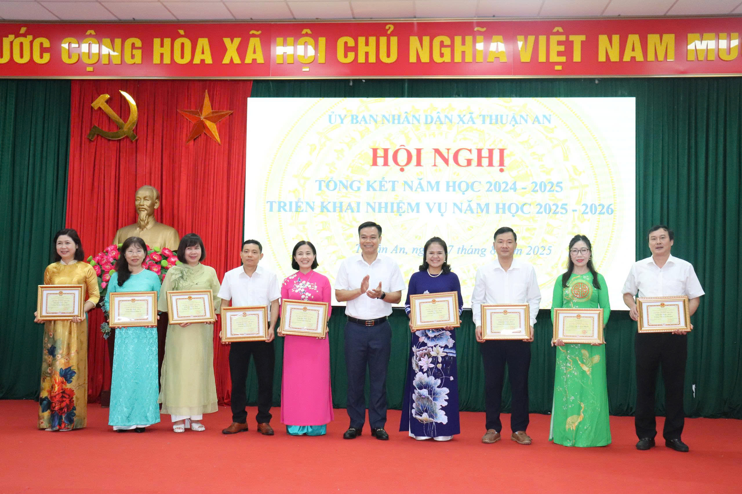 Giáo dục xã Thuận An: Vững vàng chất lượng đại trà, bứt phá chất lượng mũi nhọn