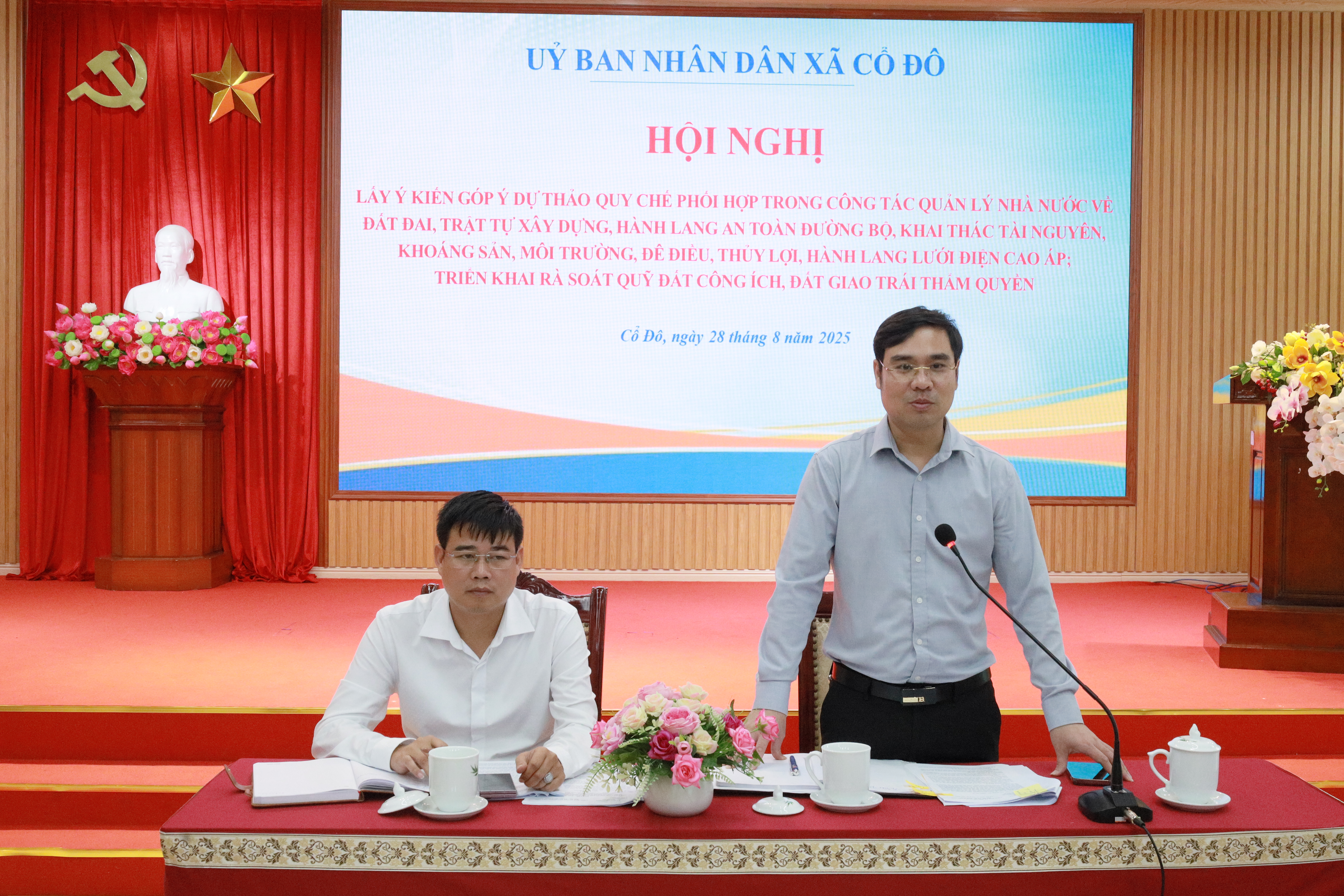 Xã Cổ Đô tăng cường quản lý đất đai và trật tự xây dựng