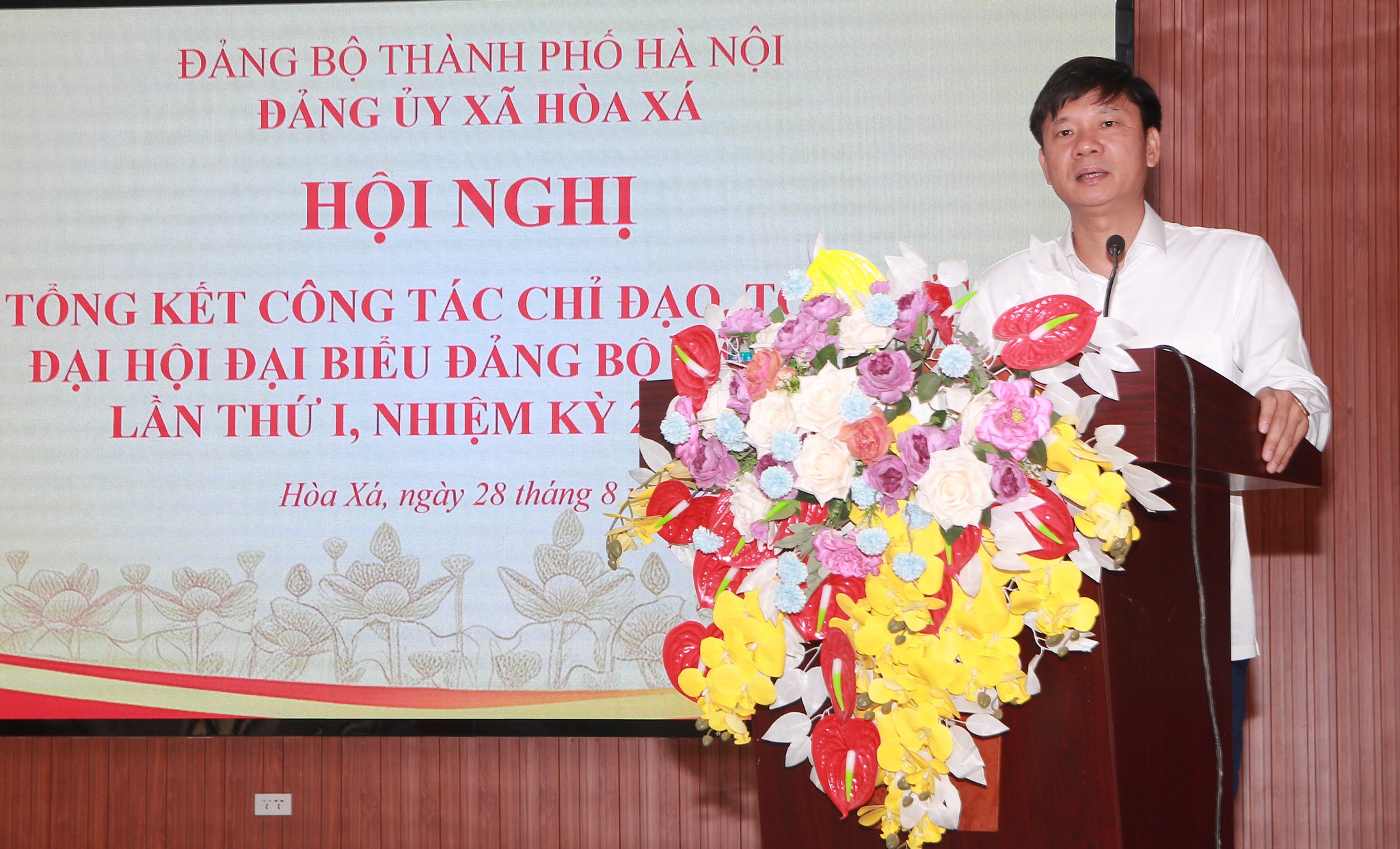 Đại hội Đảng bộ xã Hòa Xá: Khẳng định đoàn kết, đổi mới, hướng tới phát triển bền vững trong nhiệm kỳ mới