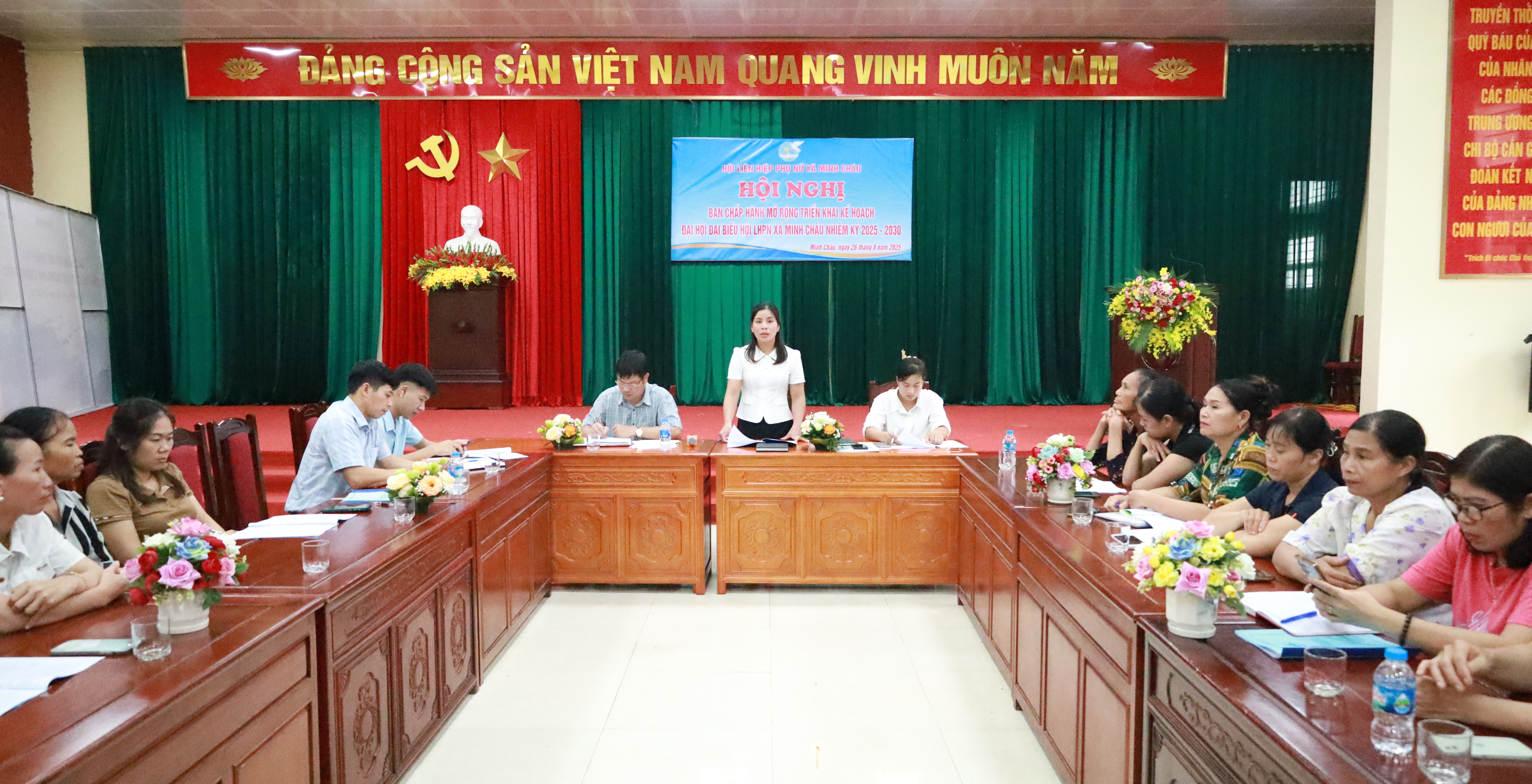 Xã Minh Châu chuẩn bị Đại hội đại biểu phụ nữ nhiệm kỳ 2025-2030