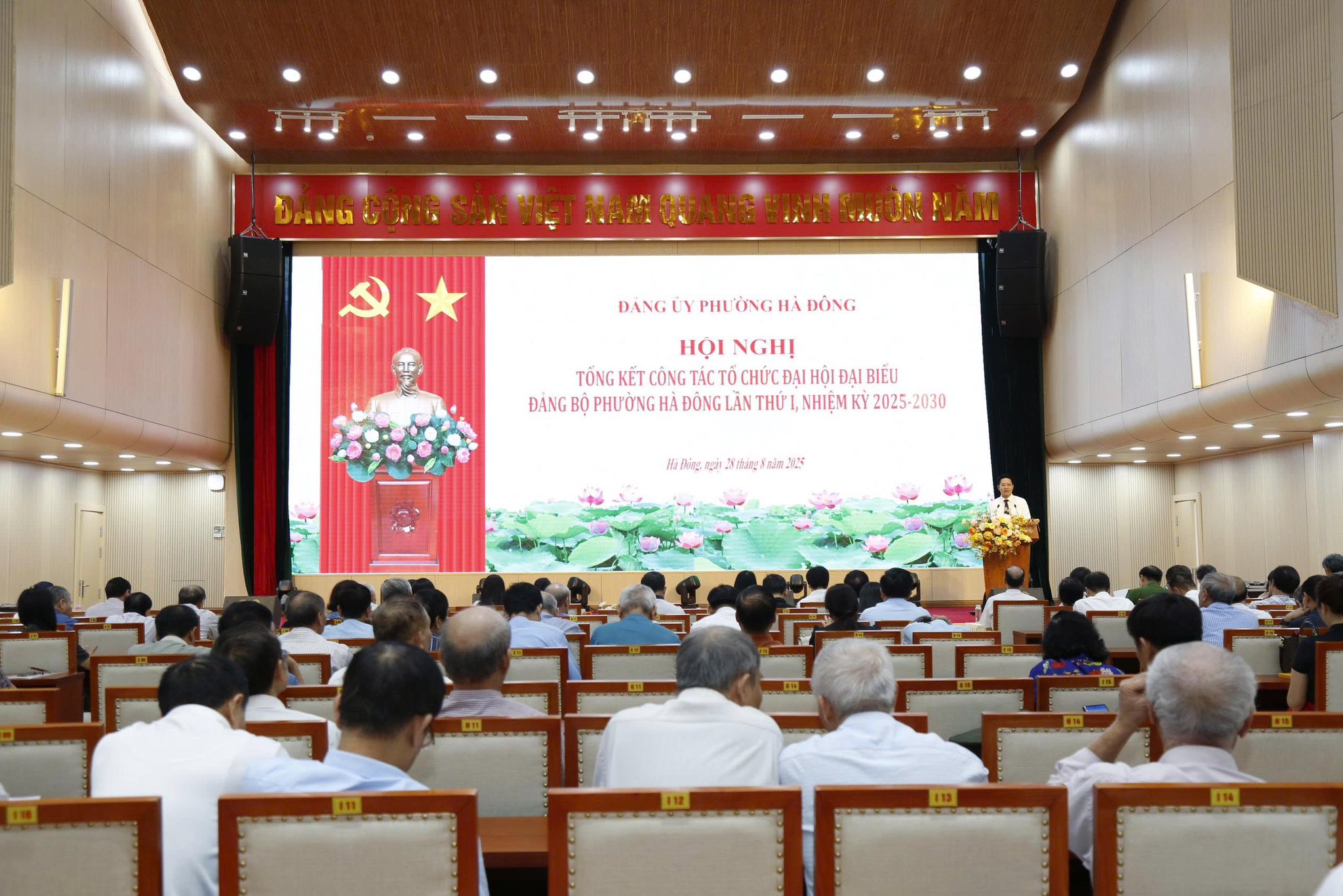 Phường Hà Đông tổ chức thành công Đại hội Đảng bộ lần thứ I: Khẳng định tinh thần đổi mới, đoàn kết và phát triển