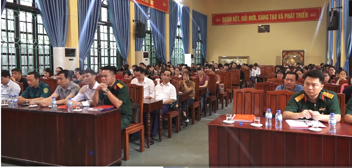 Xã Hương Sơn khai giảng lớp bồi dưỡng quốc phòng và an ninh 2025: Củng cố bản lĩnh chính trị, xây dựng thế trận vững chắc từ cơ sở