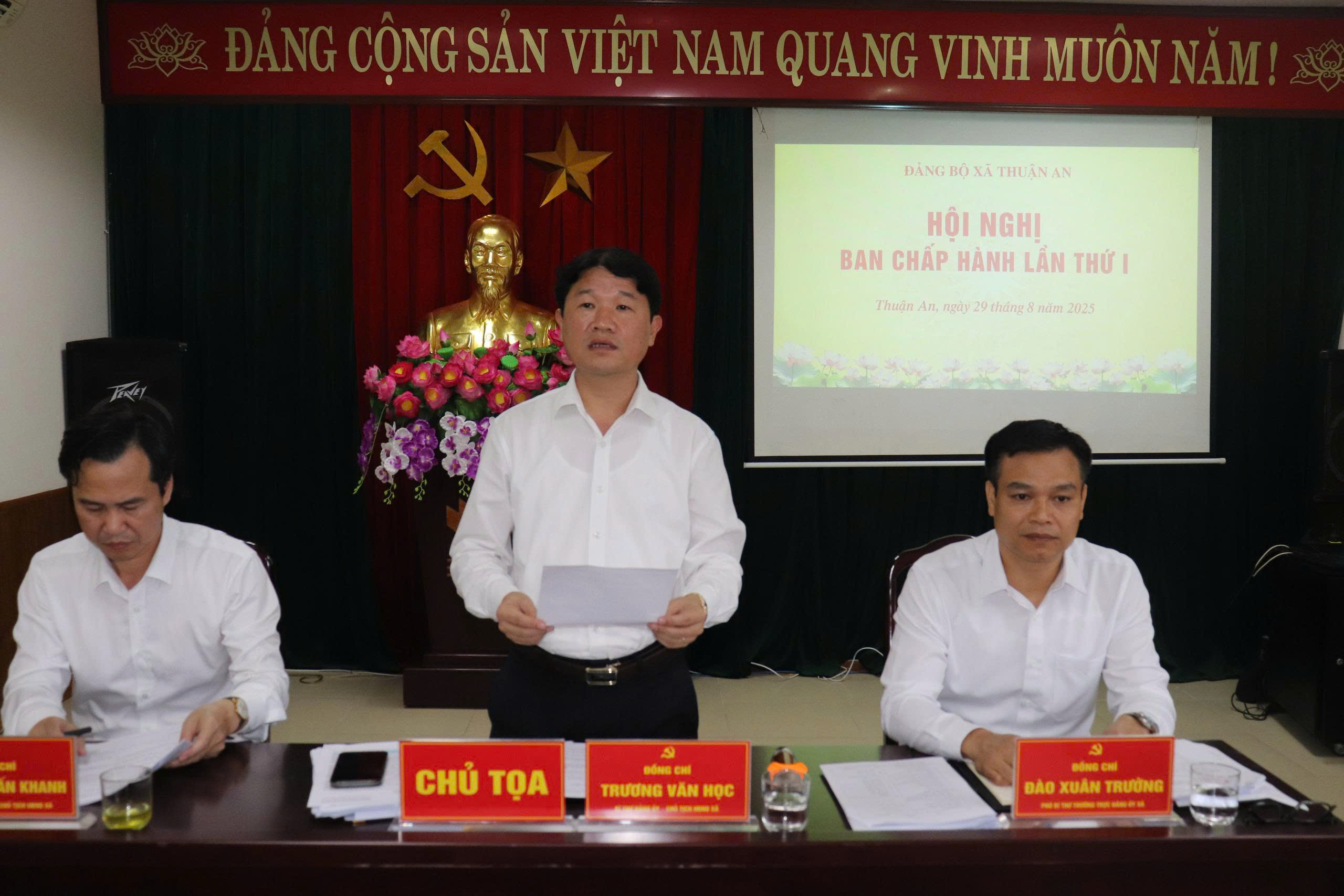 Xã Thuận An quyết liệt triển khai Nghị quyết Đại hội: Xây dựng 4 chương trình công tác toàn khóa, tạo đột phá phát triển