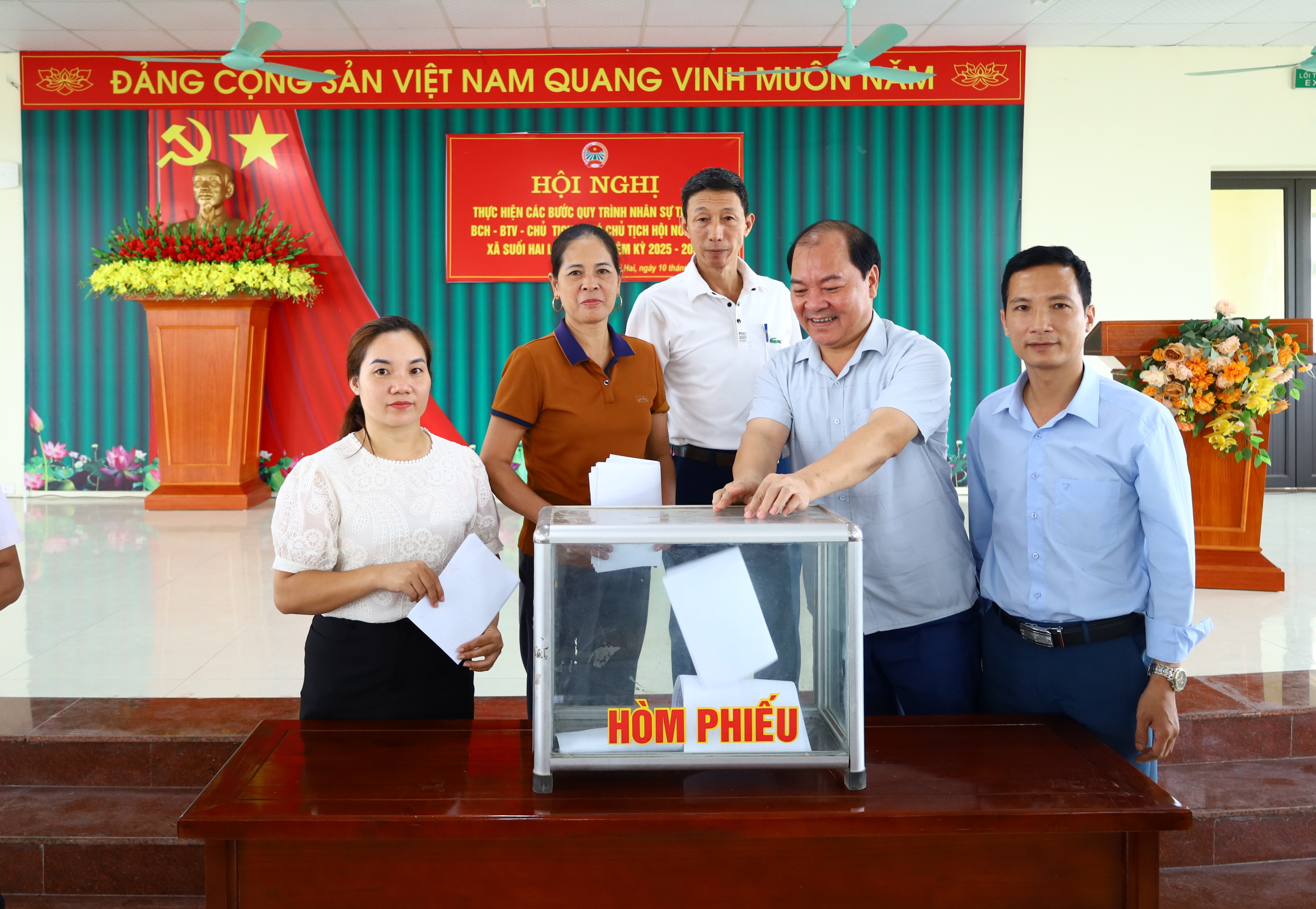 Xã Suối Hai chuẩn bị tổ chức Đại hội Hội Nông dân lần thứ I, nhiệm kỳ 2025-2030