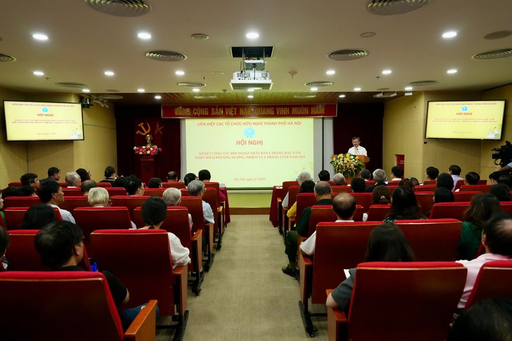 Liên hiệp các tổ chức hữu nghị thành phố Hà Nội phát huy vai trò tiên phong trong đối ngoại nhân dân thời kỳ mới