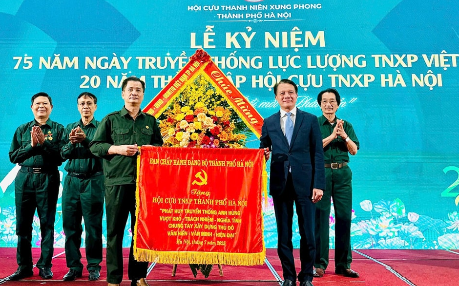 Phát huy truyền thống anh hùng, Hội Cựu TNXP Hà Nội tiếp tục cống hiến xây dựng Thủ đô văn minh, hiện đại