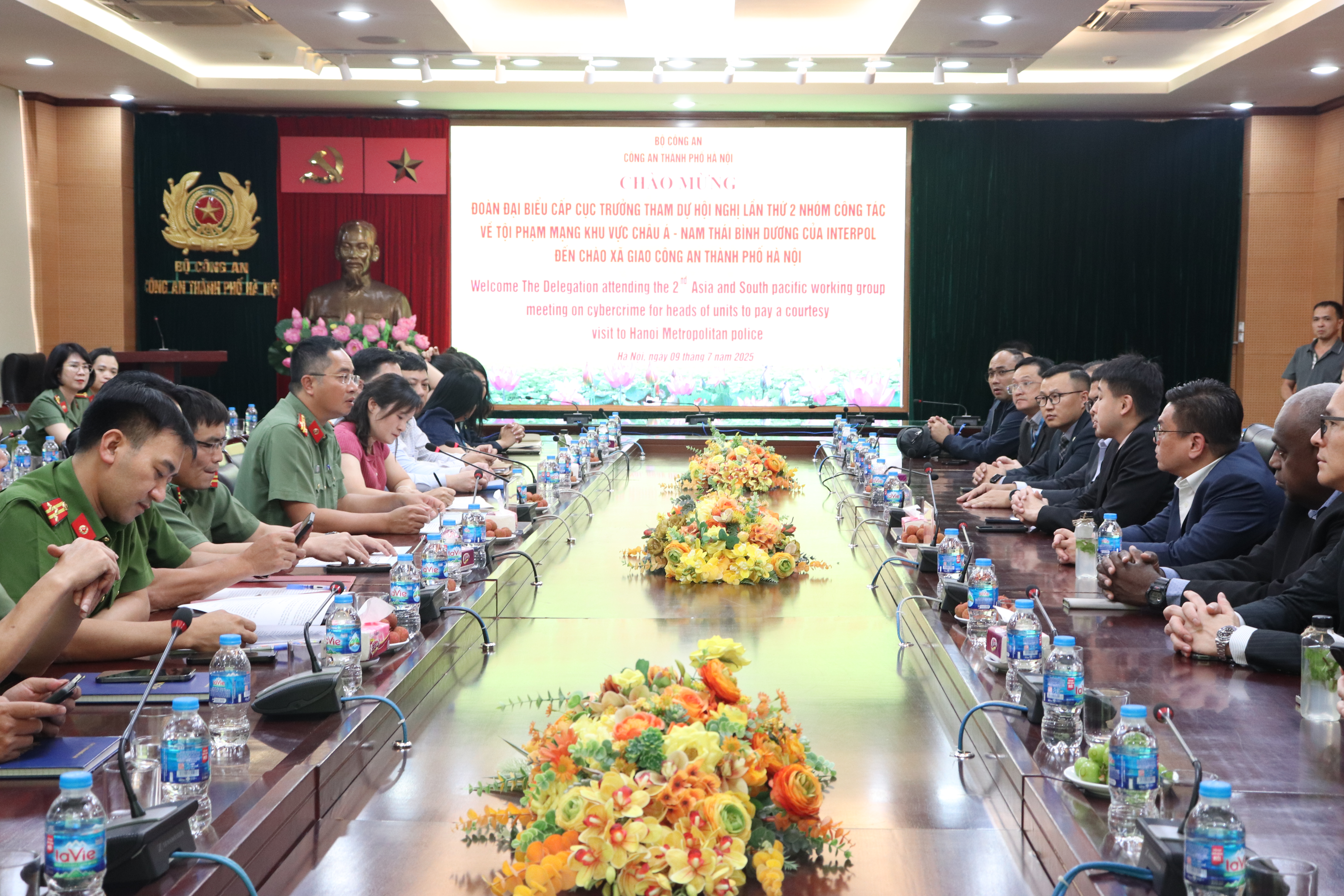 CATP Hà Nội và INTERPOL tăng cường hợp tác phòng, chống tội phạm xuyên quốc gia trong kỷ nguyên số
