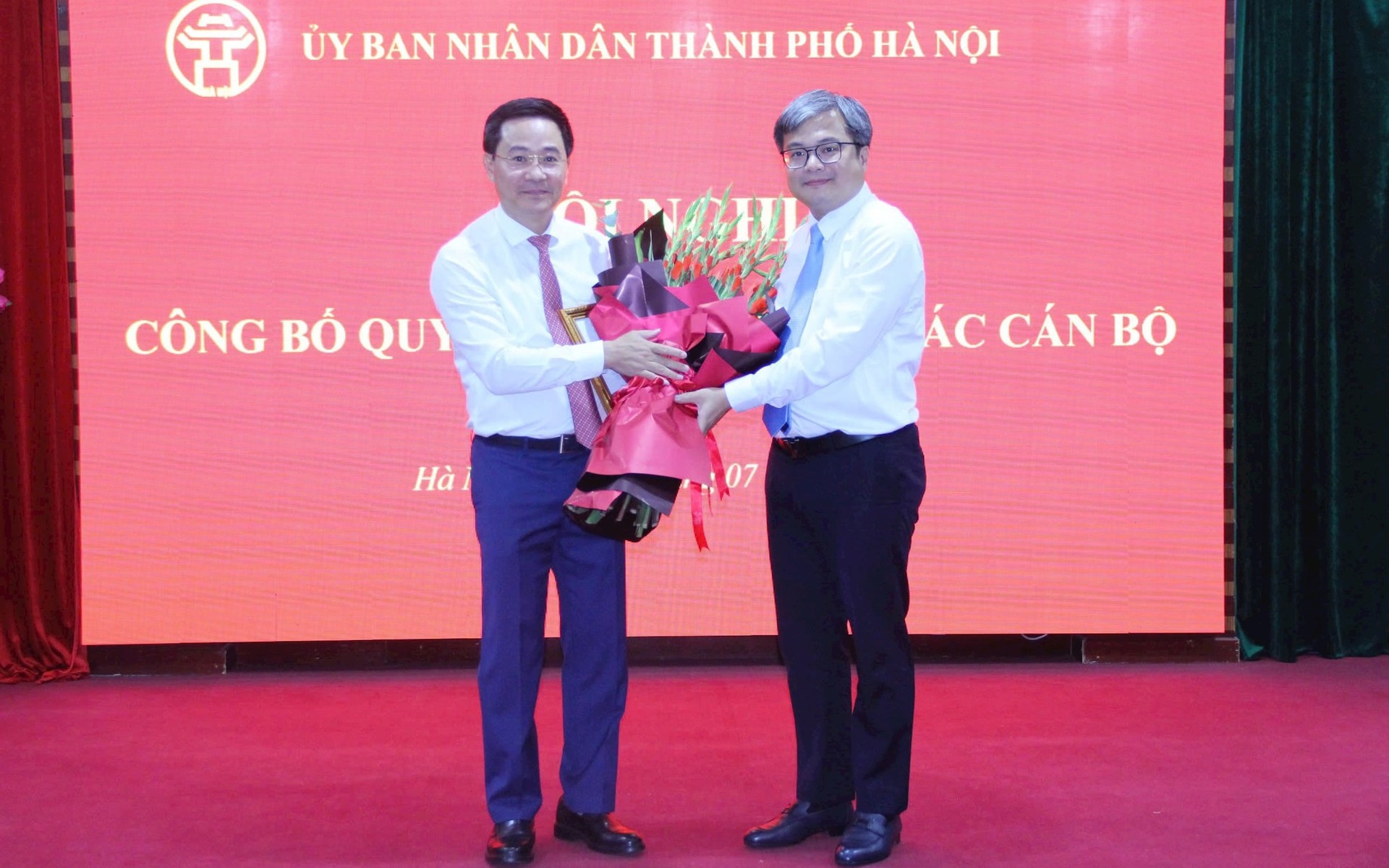 Đồng chí Trần Anh Tuấn được bổ nhiệm Giám đốc Sở Khoa học và Công nghệ thành phố Hà Nội