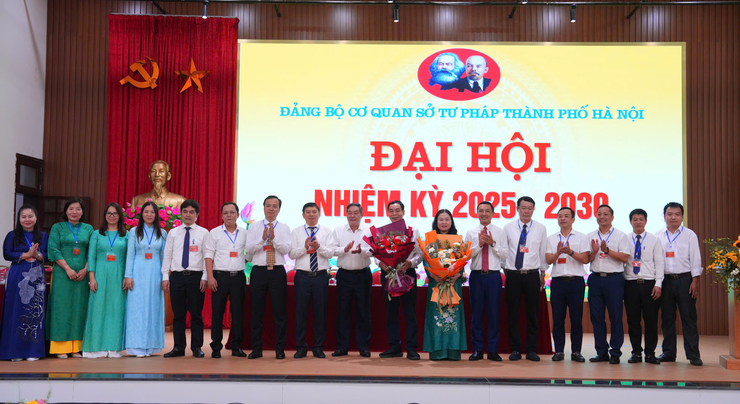 Đảng bộ Sở Tư pháp Hà Nội: Đổi mới, đột phá trong xây dựng và thi hành pháp luật, đáp ứng yêu cầu phát triển Thủ đô trong kỷ nguyên mới