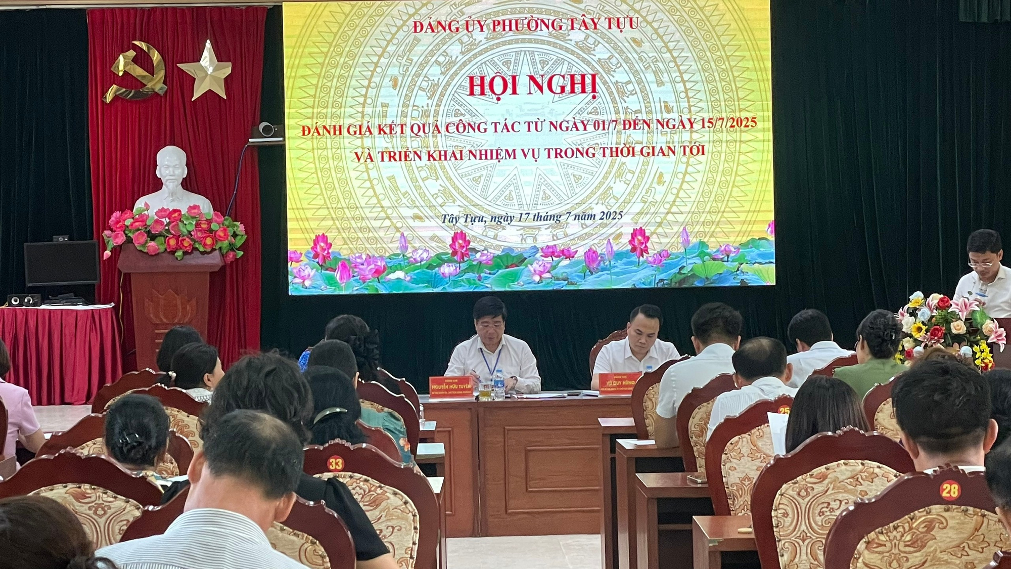 Phường Tây Tựu: Vững bước ngay từ những ngày đầu vận hành mô hình chính quyền hai cấp