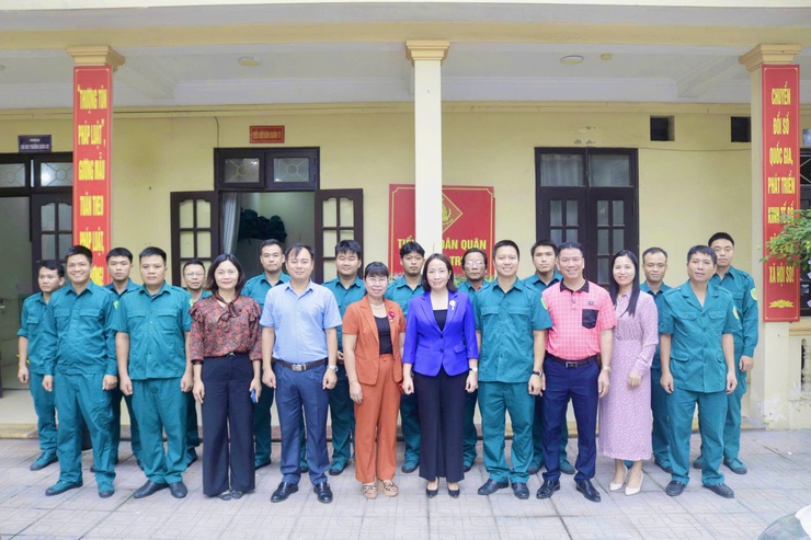 Phường Tây Mỗ thành lập Chi bộ Quân sự: Tăng cường hạt nhân lãnh đạo trong công tác quốc phòng địa phương