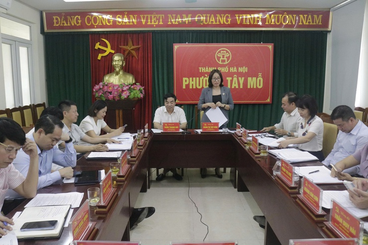 Đảng bộ phường Tây Mỗ thông qua Nghị quyết Hội nghị lần thứ hai, triển khai nhiệm vụ trọng tâm năm 2025