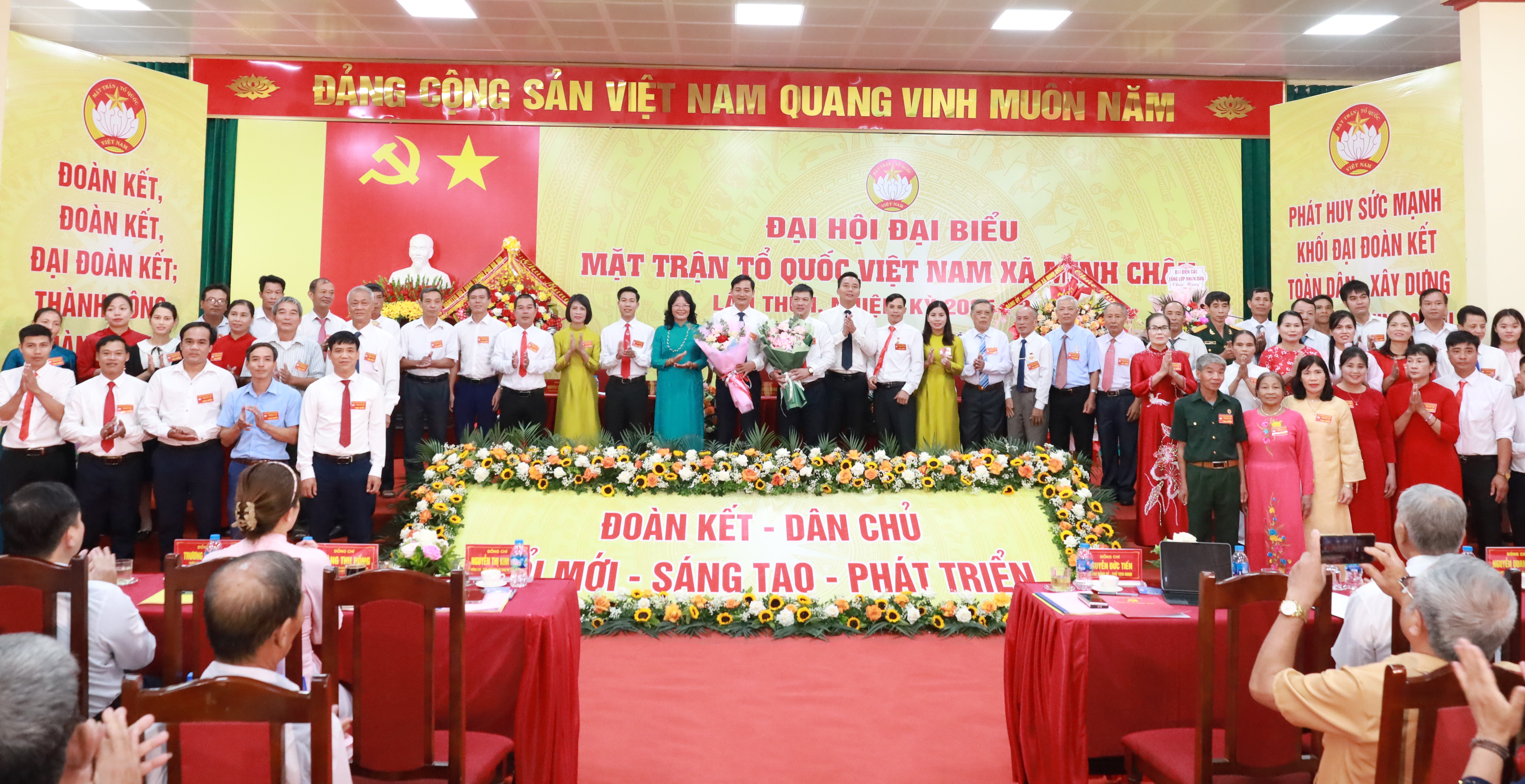 Uỷ ban MTTQ Việt Nam xã Minh Châu: Khẳng định vai trò trong xây dựng quê hương xanh - văn minh - hạnh phúc