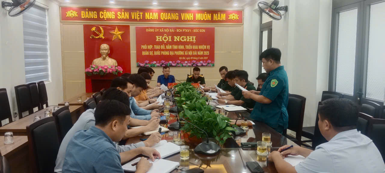 Ban Chỉ huy Quân sự xã Nội Bài khẳng định vai trò nòng cốt trong nhiệm vụ quốc phòng - an ninh địa phương