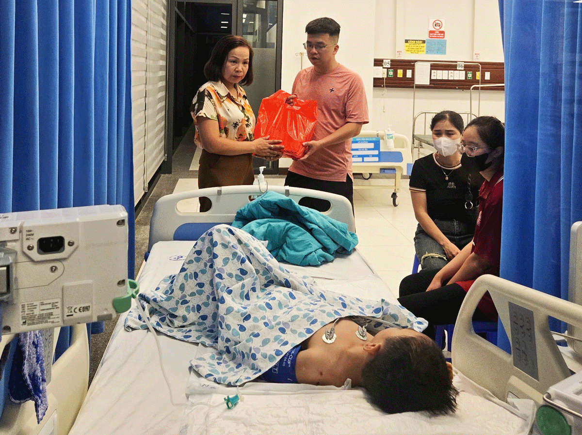MTTQ phường Dương Nội kịp thời sẻ chia sau vụ tai nạn nghiêm trọng trên phố Nguyễn Trác