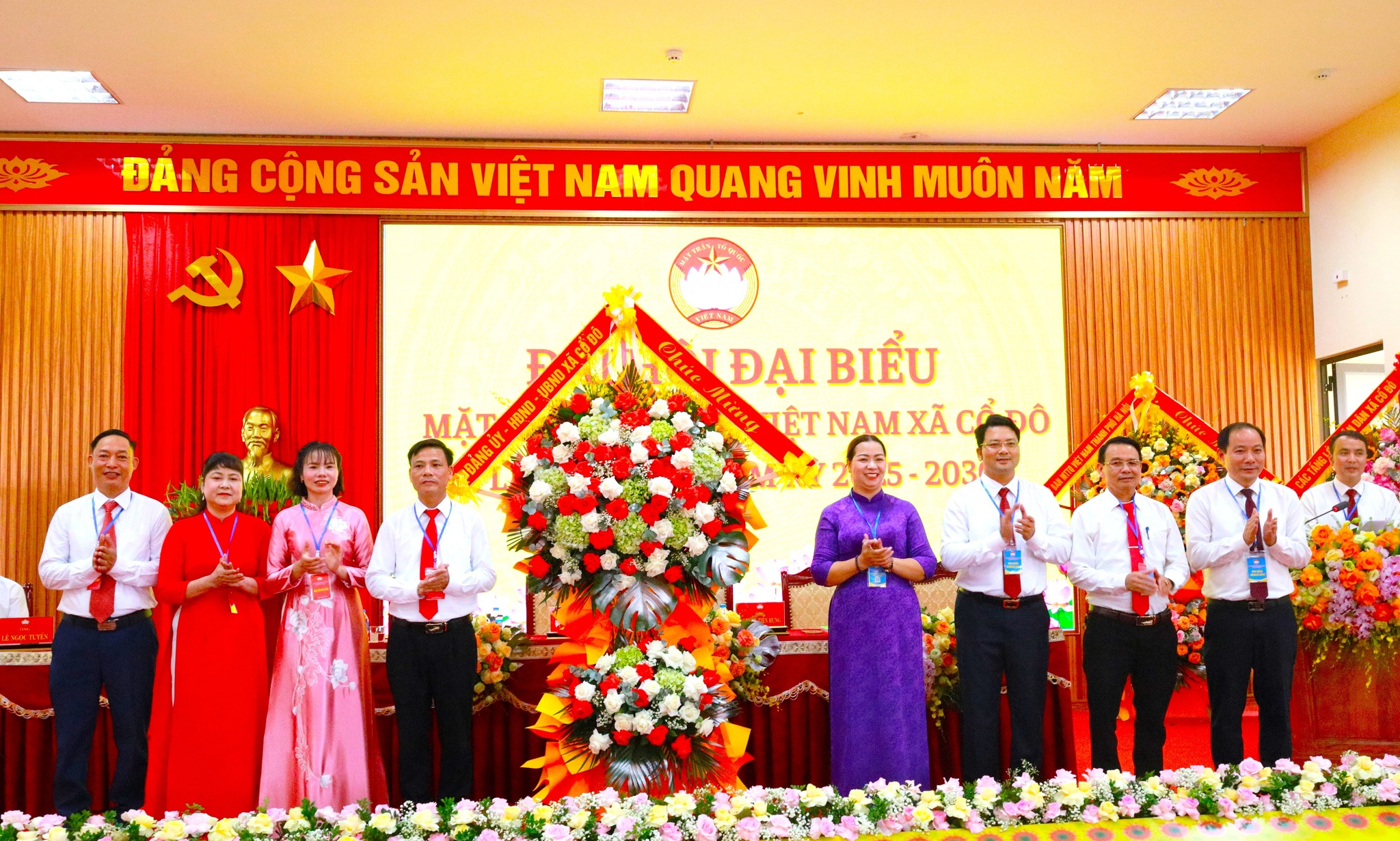 Đại hội đại biểu MTTQ xã Cổ Đô lần thứ I, nhiệm kỳ 2025-2030: Phát huy vai trò nòng cốt, củng cố khối đại đoàn kết toàn dân trong giai đoạn mới