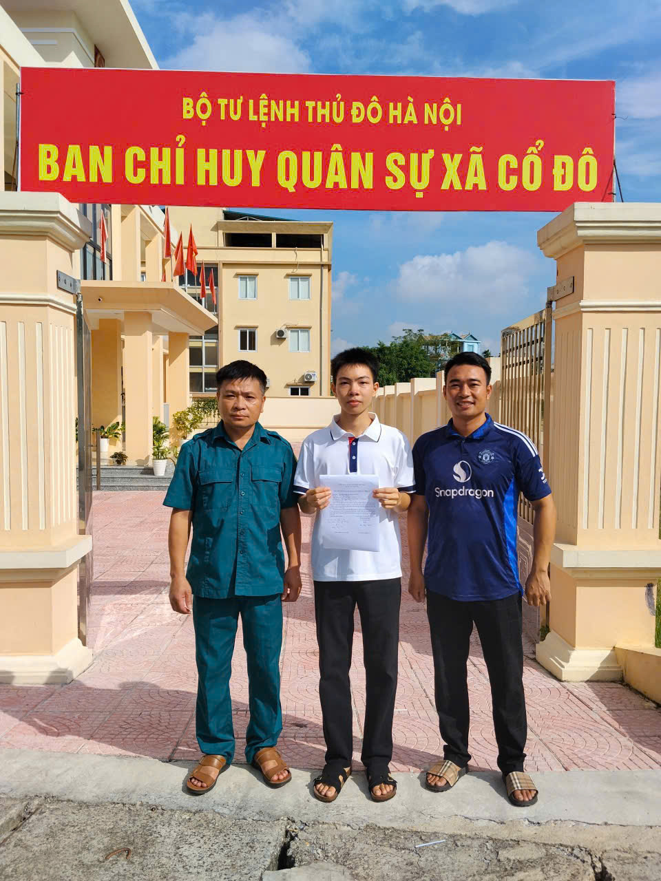Thanh niên xã Cổ Đô tình nguyện viết đơn nhập ngũ: Khẳng định trách nhiệm, tiếp nối truyền thống quê hương anh hùng