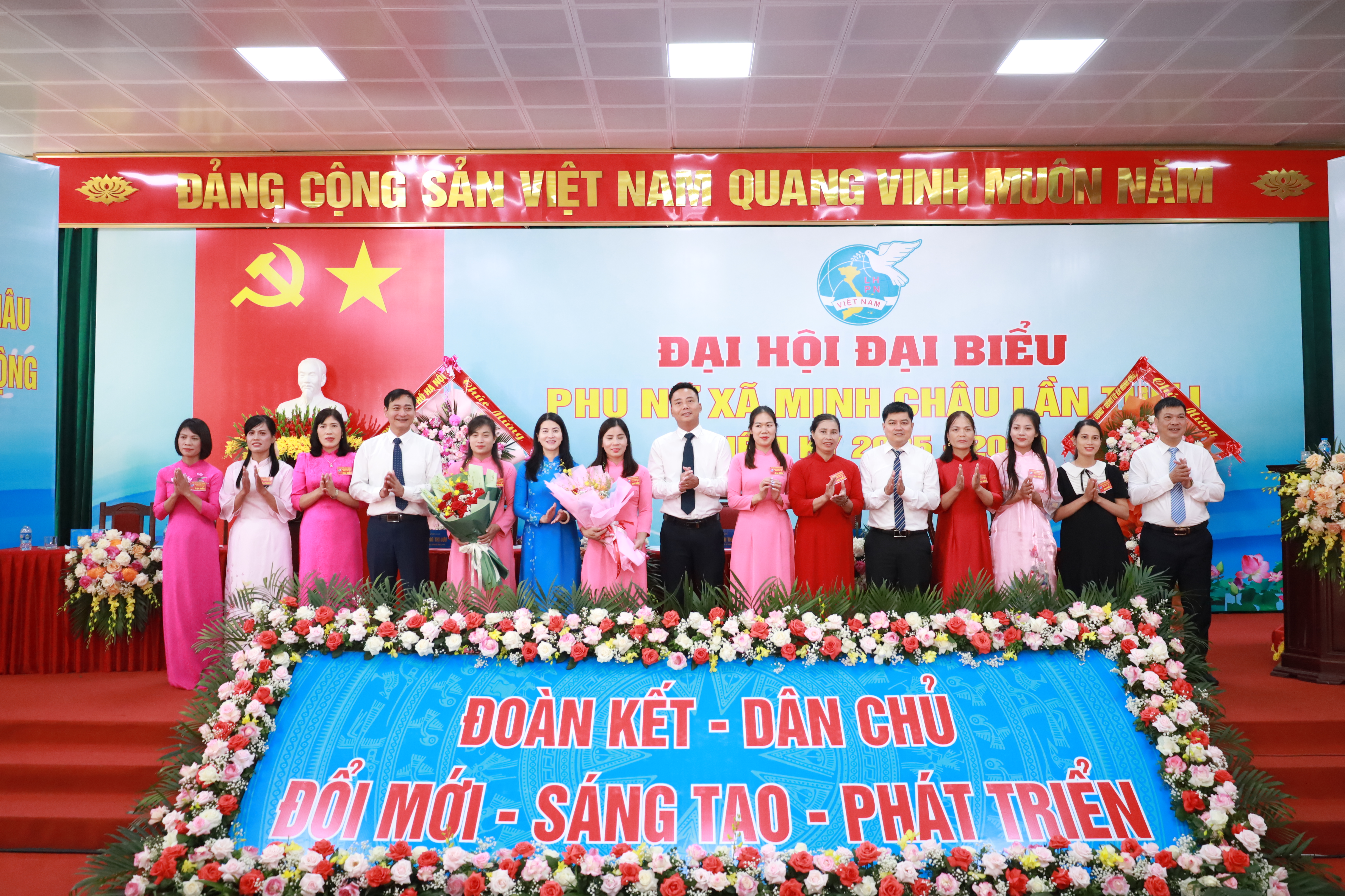 Hội Liên hiệp Phụ nữ xã Minh Châu: đoàn kết, sáng tạo, chung sức xây dựng xã xanh - văn minh - hạnh phúc