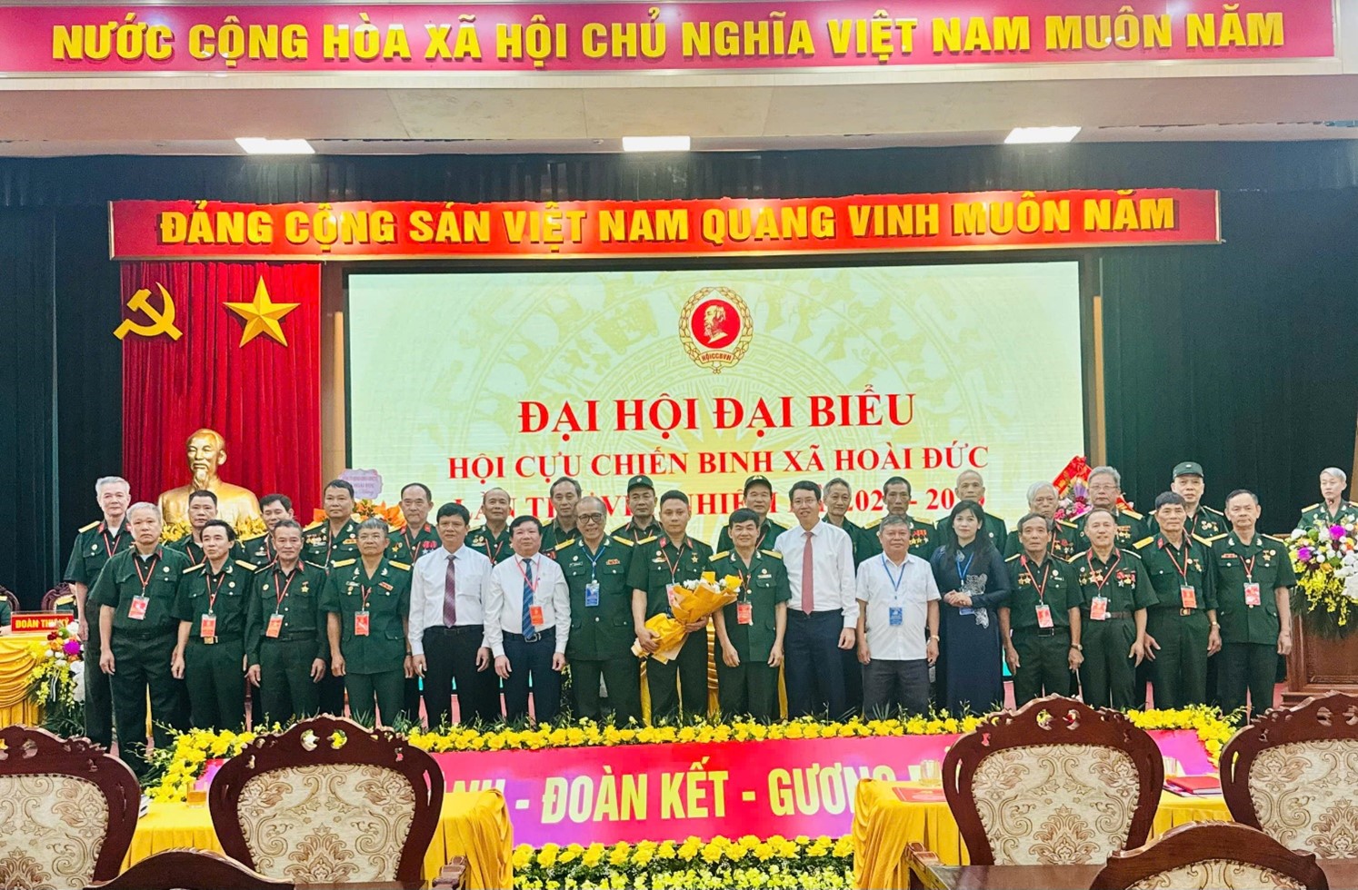 Đại hội lần thứ VIII Hội Cựu chiến binh xã Hoài Đức: Phát huy truyền thống, xây dựng Hội vững mạnh