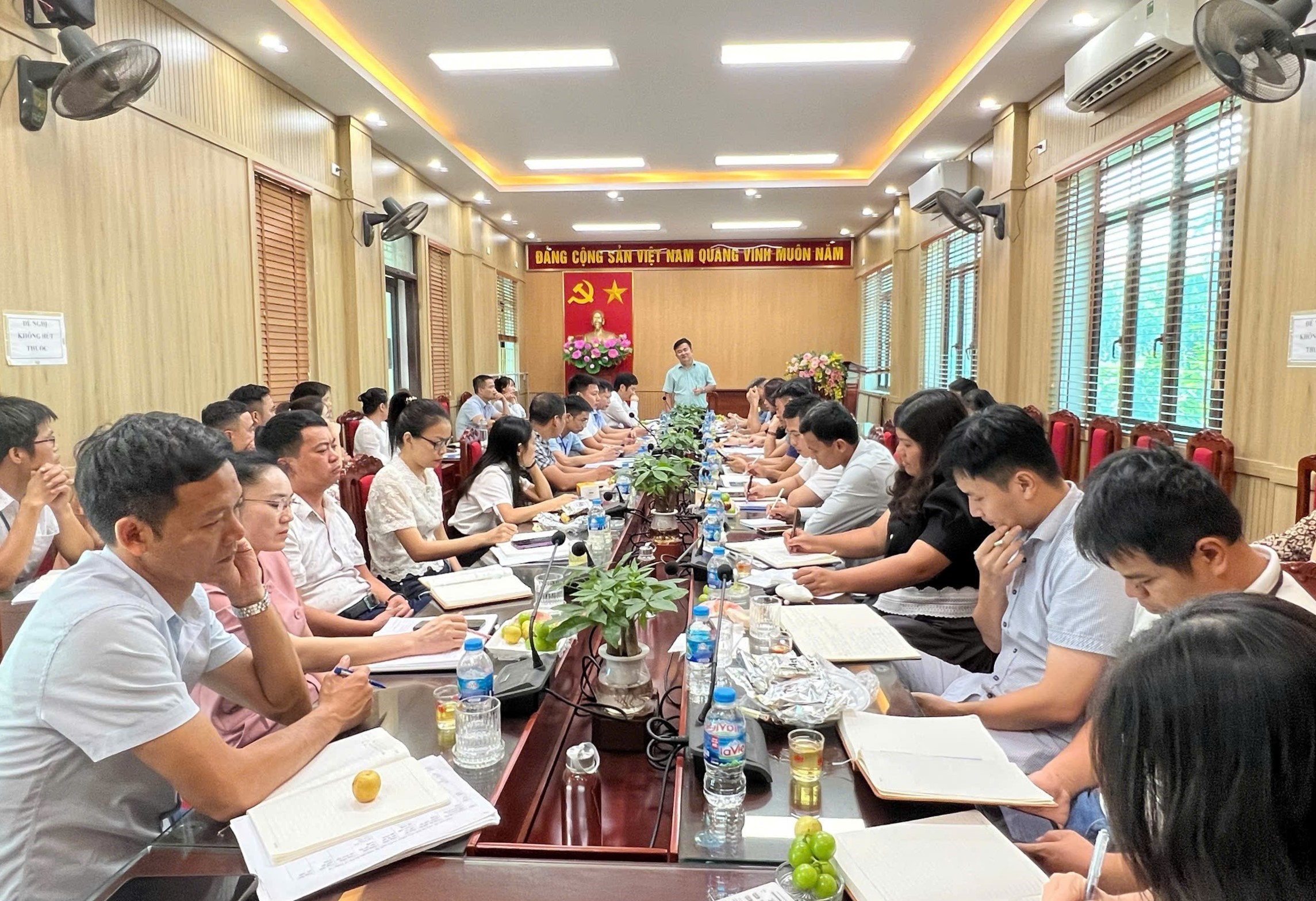 Bí thư Đảng ủy xã Trung Giã: Phải thực hiện phương châm "5 rõ" trong quản lý đất đai, trật tự xây dựng