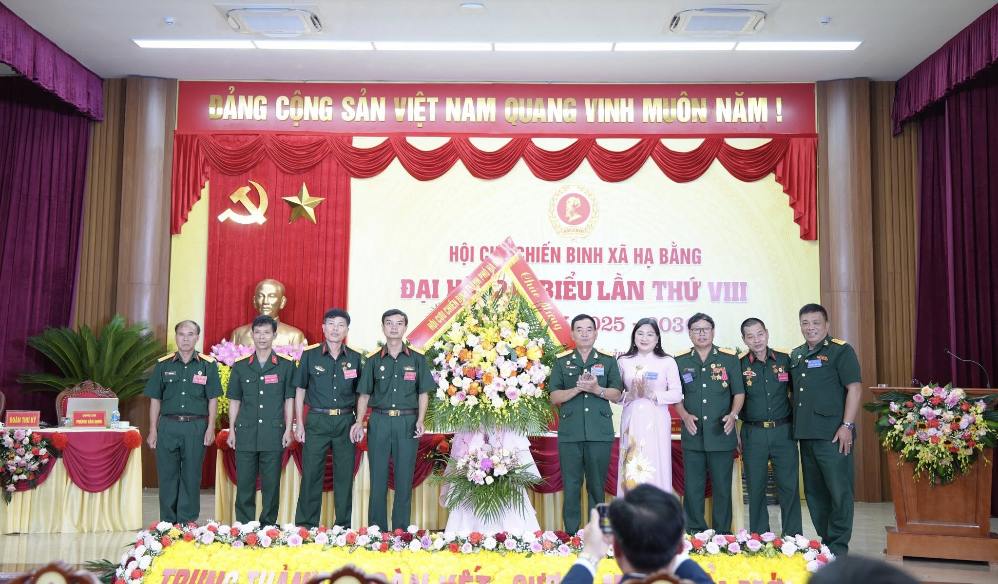 Đại hội đại biểu Hội Cựu chiến binh xã Hạ Bằng nhiệm kỳ 2025 - 2030: Khẳng định bản lĩnh "Bộ đội Cụ Hồ" trong thời đại mới 
