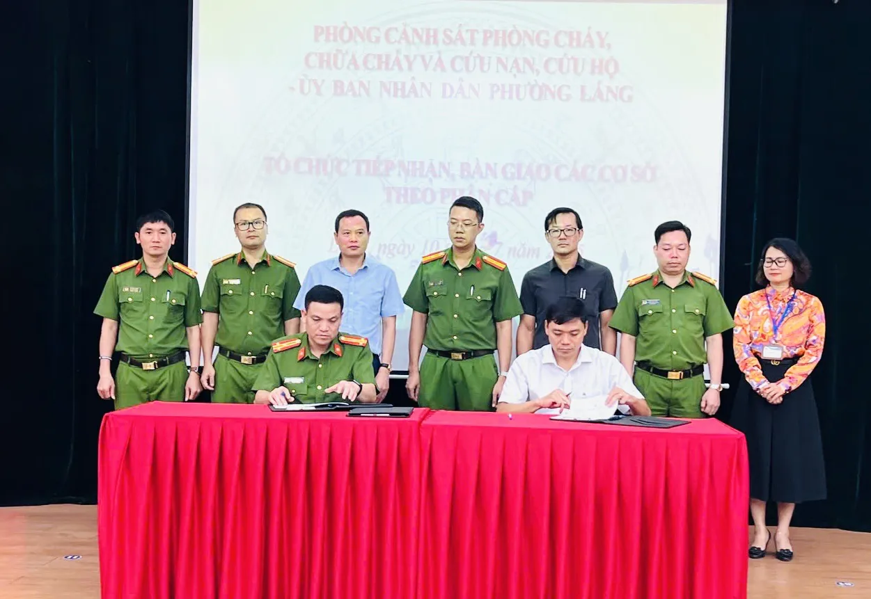 Tăng cường năng lực quản lý phòng cháy, chữa cháy và cứu nạn, cứu hộ trong mô hình chính quyền địa phương hai cấp