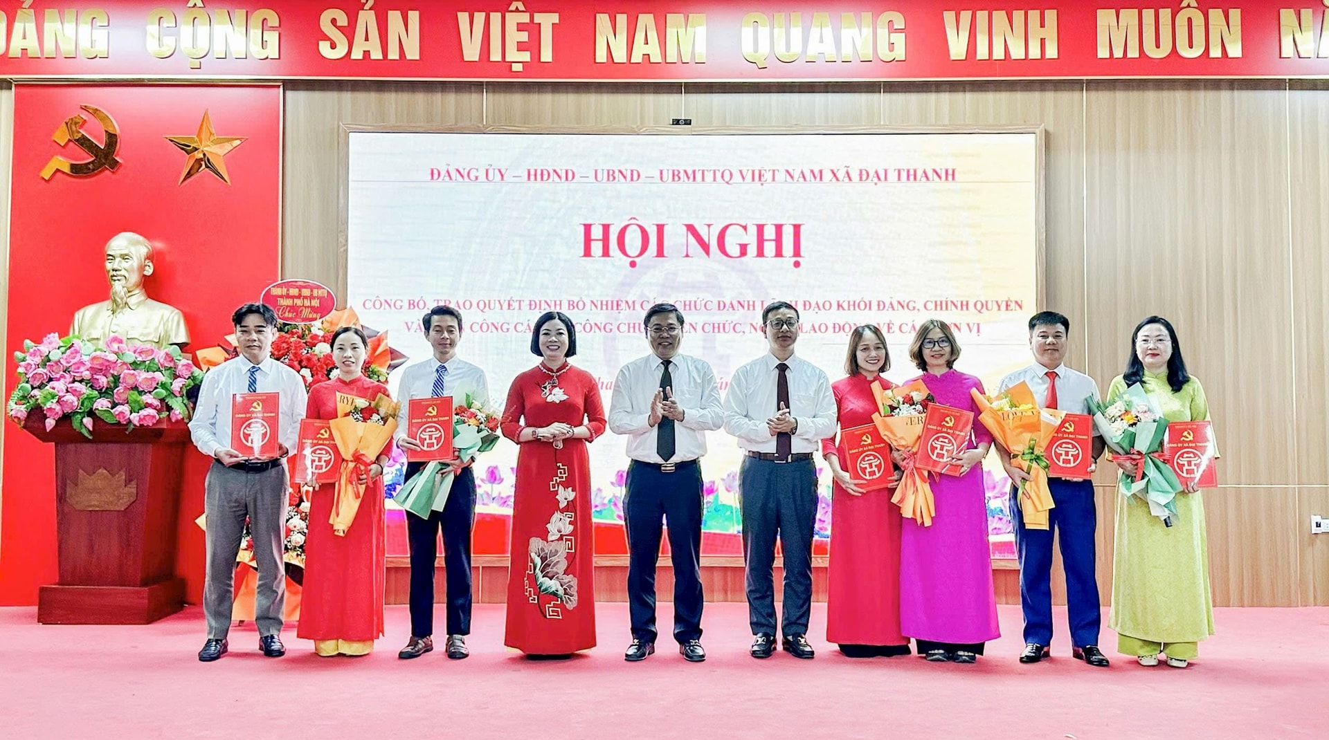Xã Đại Thanh kiện toàn tổ chức, vận hành mô hình chính quyền địa phương hai cấp: Nâng tầm hiệu lực, hiệu quả phục vụ nhân dân