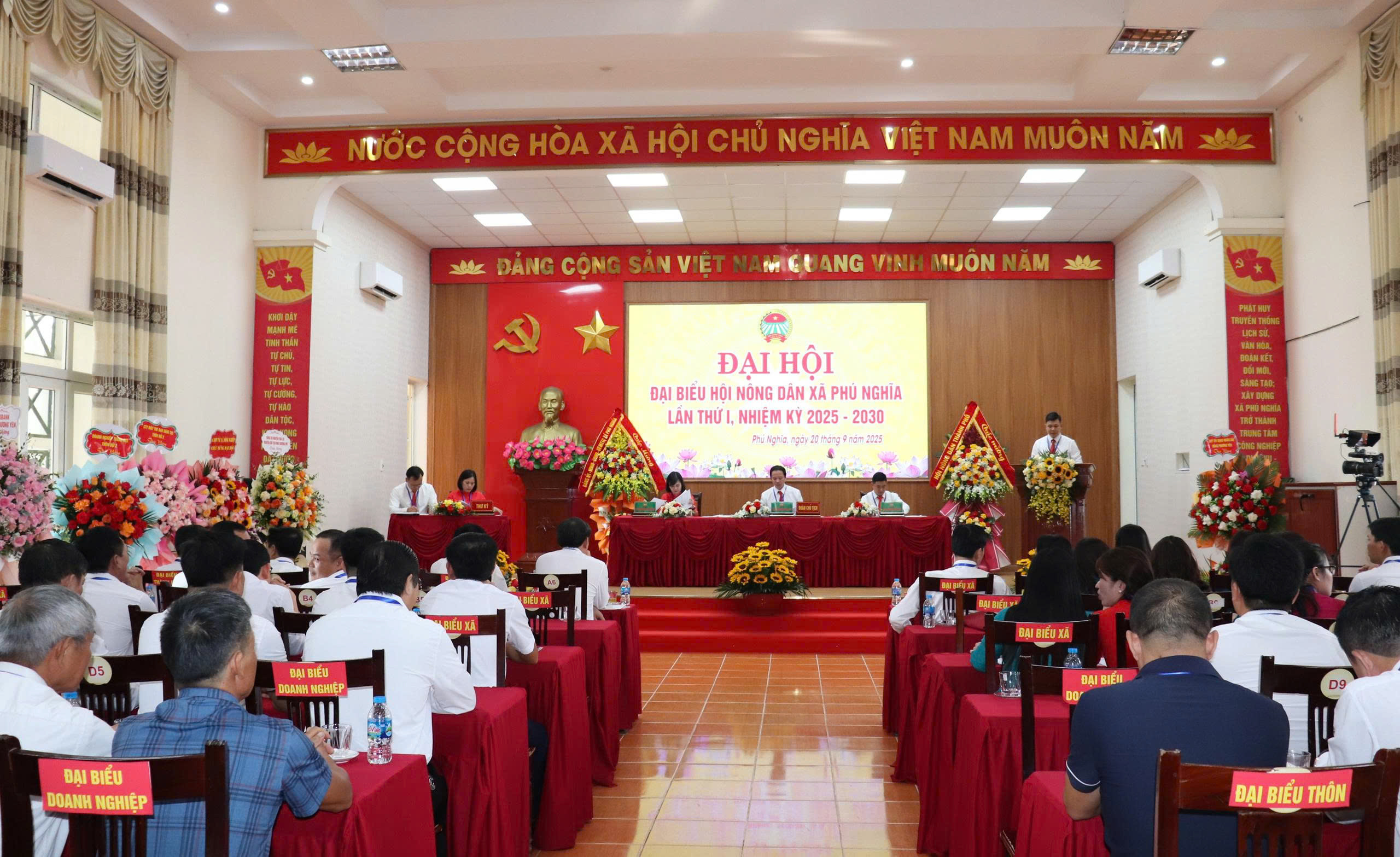 Đại hội Hội Nông dân xã Phú Nghĩa lần thứ I: Khẳng định vai trò chủ thể, thúc đẩy nông nghiệp sạch, nông dân số và phát triển bền vững