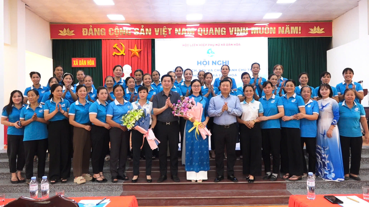 Xã Dân Hòa kiện toàn nhân sự Hội Liên hiệp Phụ nữ xã: Khẳng định vai trò nòng cốt của phụ nữ trong giai đoạn phát triển mới