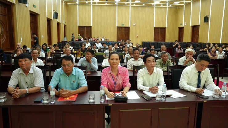 MTTQ xã Thanh Oai lấy ý kiến góp ý dự thảo văn kiện Đại hội Đảng các cấp: Phát huy dân chủ, lan tỏa tinh thần đoàn kết và trách nhiệm