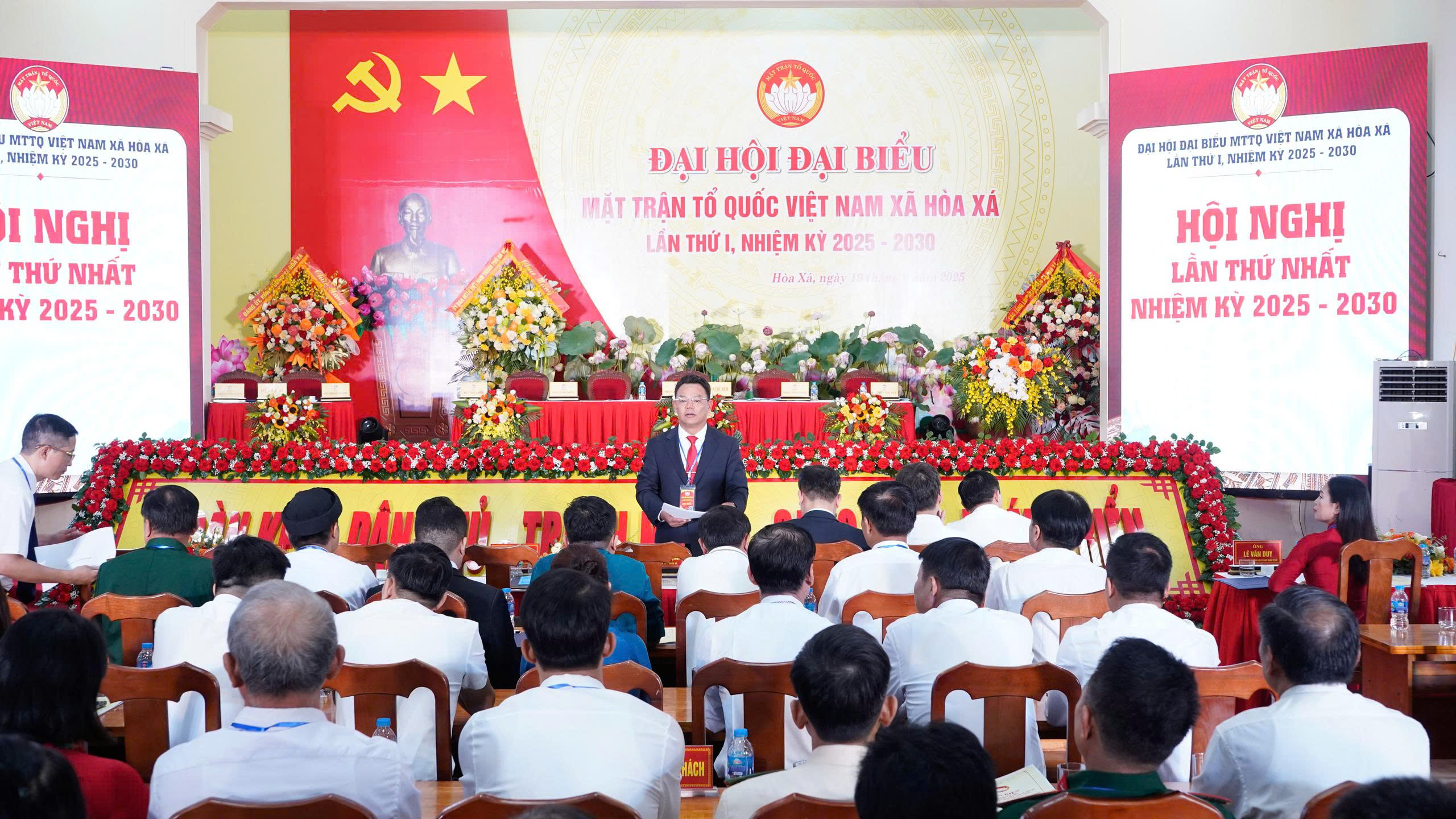 Uỷ ban MTTQ Việt Nam xã Hoà Xá phát huy sức mạnh nhân dân để phát triển địa phương