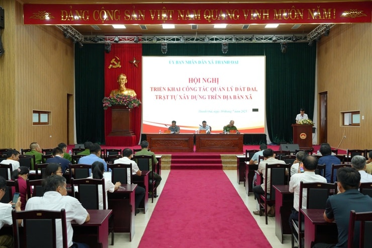 Xã Thanh Oai siết chặt quản lý đất đai