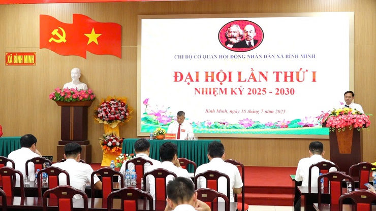 Chi bộ Cơ quan HĐND xã Bình Minh tổ chức Đại hội lần thứ I: Nâng cao năng lực lãnh đạo, khẳng định vai trò trung tâm của cơ quan dân cử địa phương