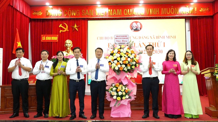 Chi bộ Ban Xây dựng Đảng xã Bình Minh: Đoàn kết - Đổi mới - Kỷ cương - Phát triển